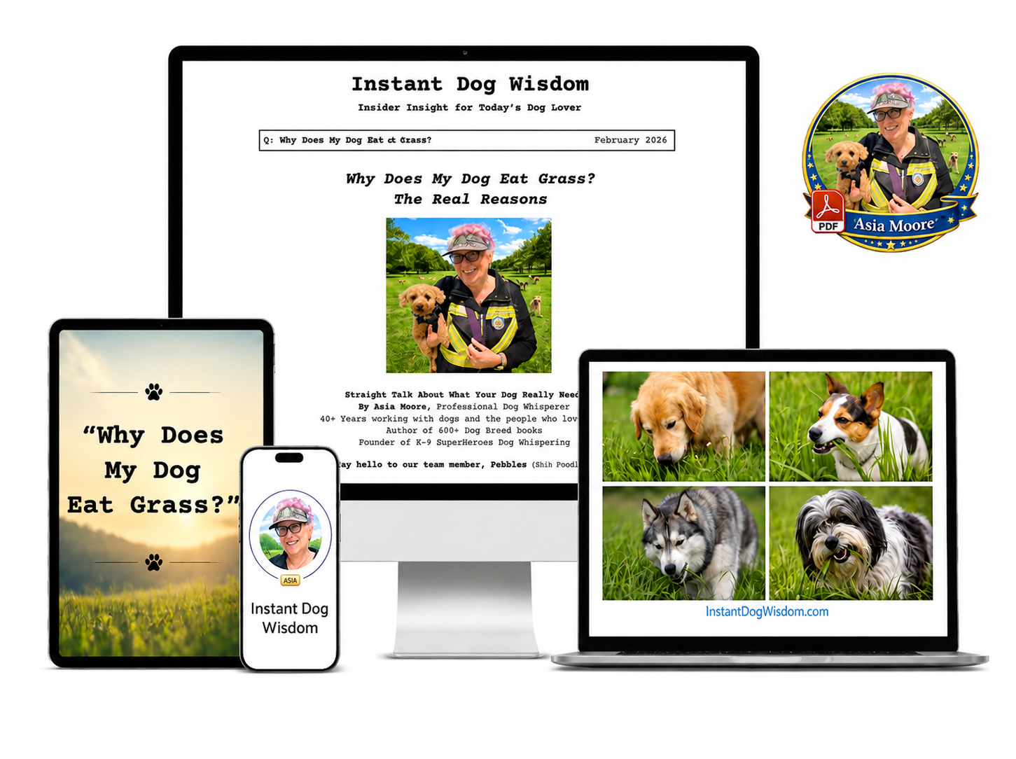 Why Does My Dog Eat Grass? - PDF Version – Image 2