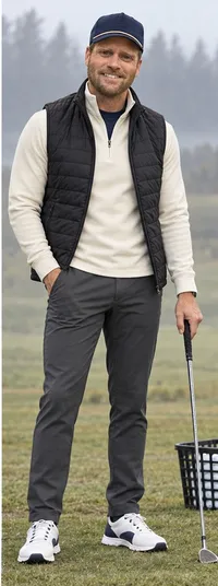 The Course Quilted Vest – Image 3