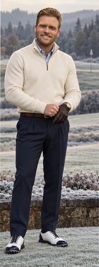 The Founder's Performance Quarter-Zip – Image 1