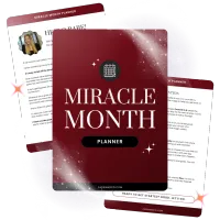 Miracle Month Planner – Image 1