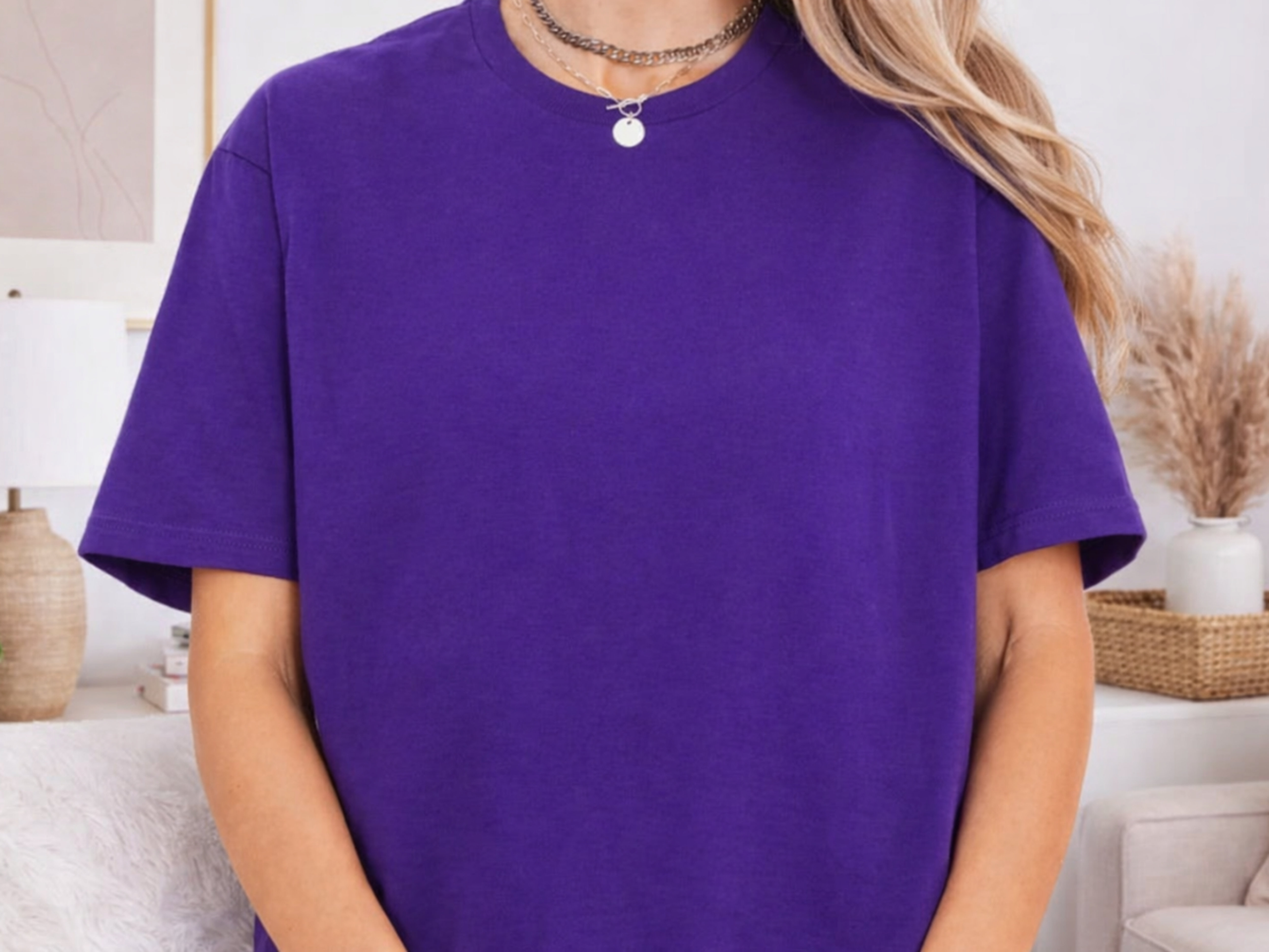 Brite Beginnings Adult T-Shirt – X-Large, Purple