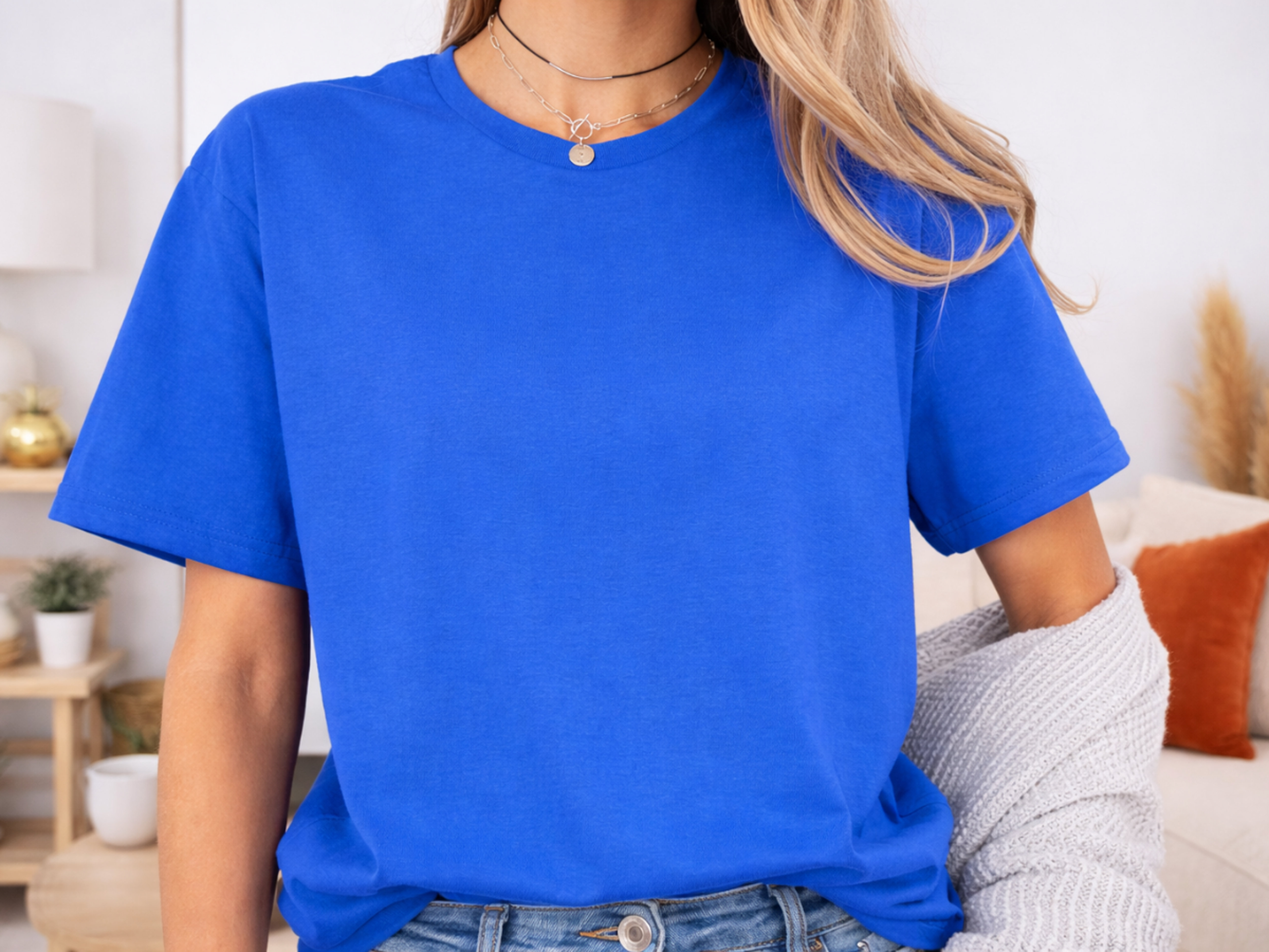 Brite Beginnings Adult T-Shirt – X-Large, Royal