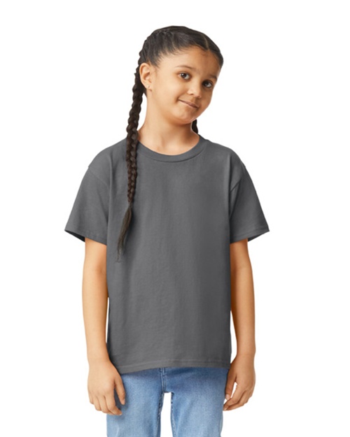 Brite Beginnings Youth T-Shirt – M (10-12), Charcoal