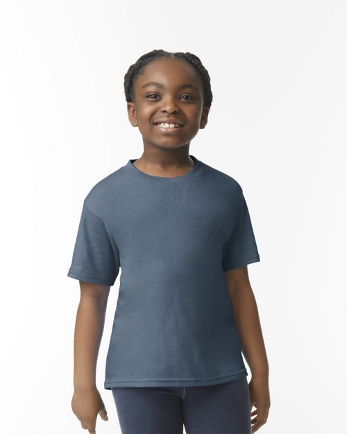Brite Beginnings Youth T-Shirt – S (6-8), Dark Heather