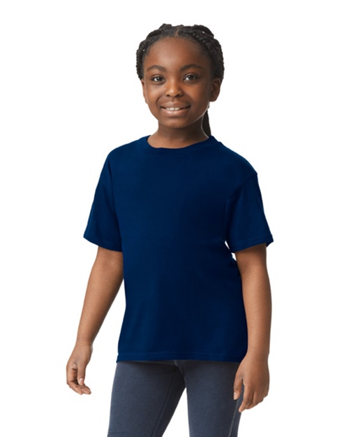 Brite Beginnings Youth T-Shirt – M (10-12), Navy