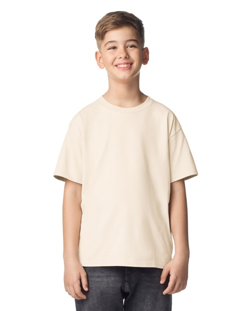Brite Beginnings Youth T-Shirt – M (10-12), Natural