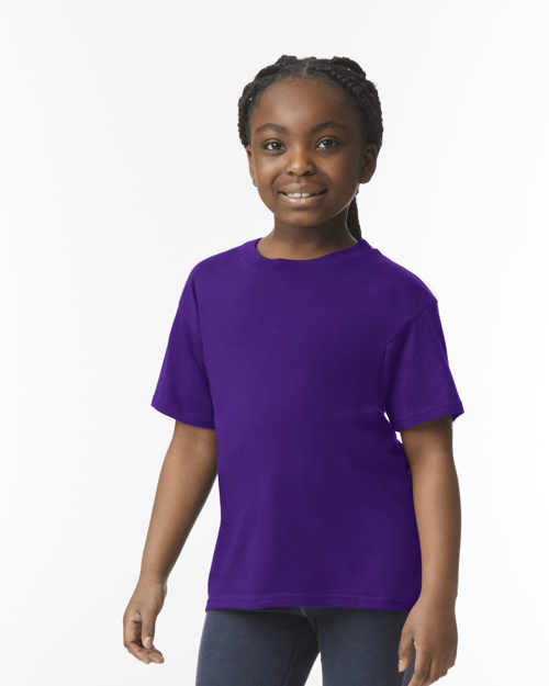 Brite Beginnings Youth T-Shirt – M (10-12), Purple