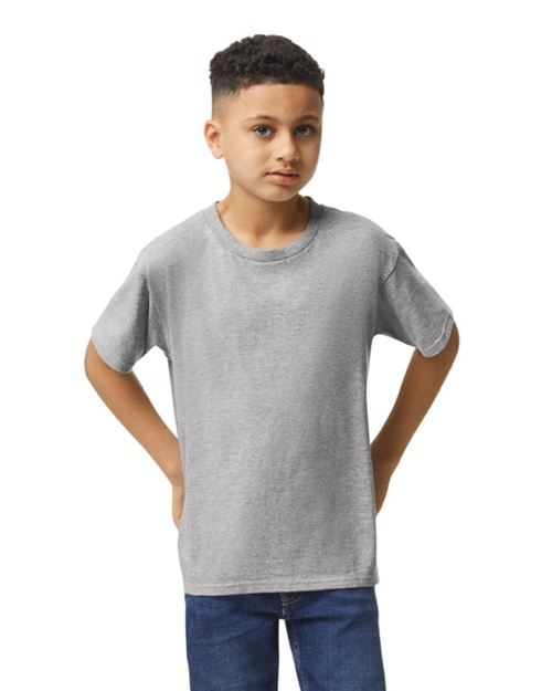 Brite Beginnings Youth T-Shirt – L (14-16), Sport Grey