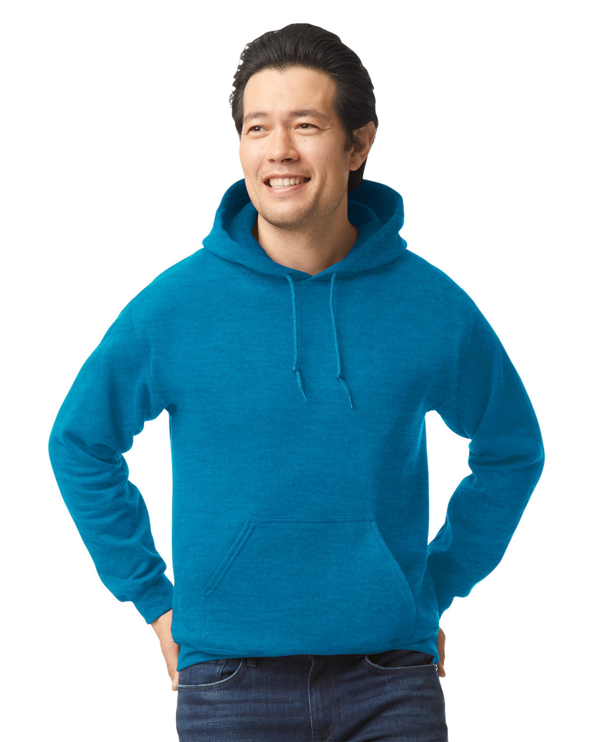 Brite Beginnings Adult Hoodie – Small, Antique Sapphire
