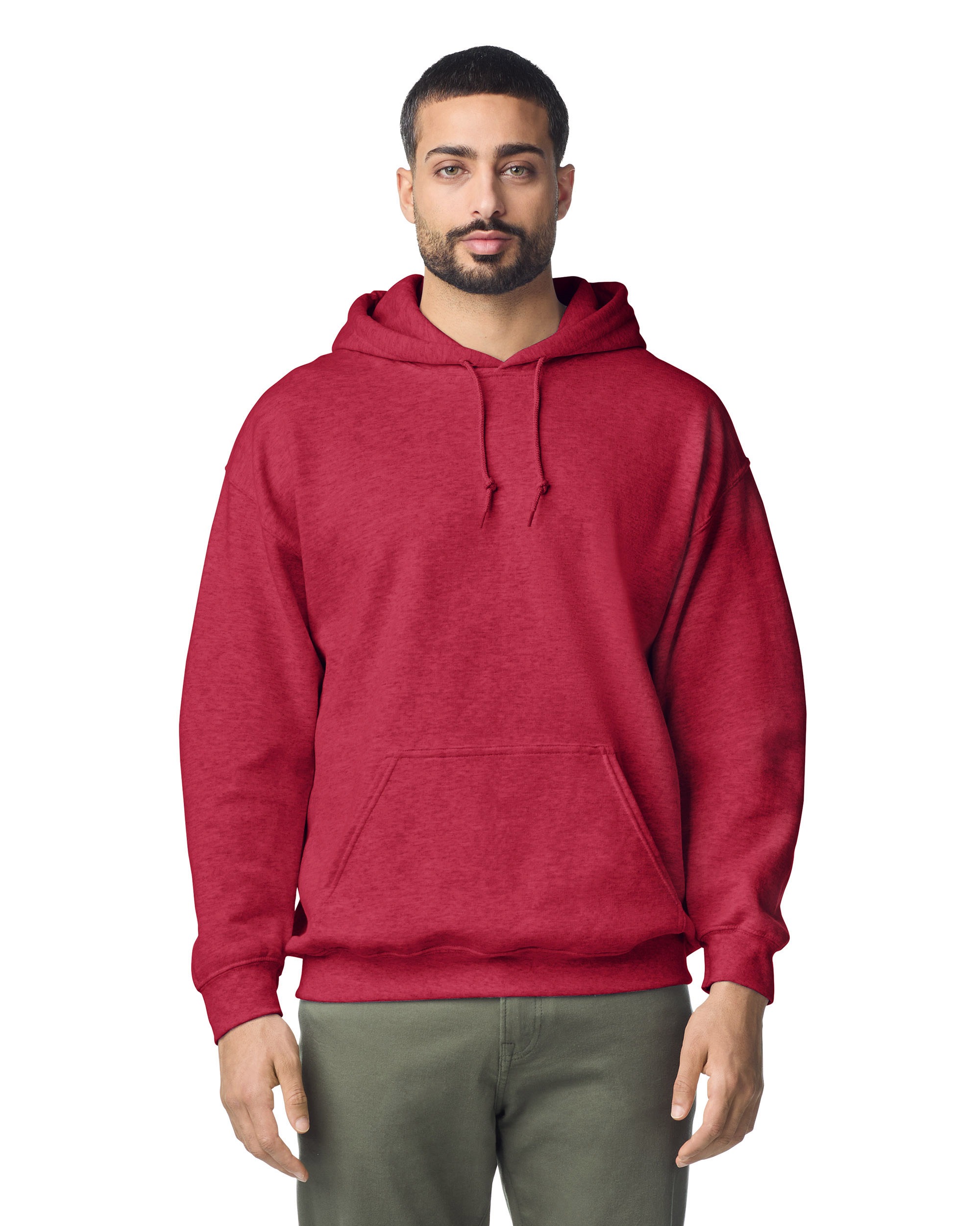 Brite Beginnings Adult Hoodie – Medium, Antique Cherry Red