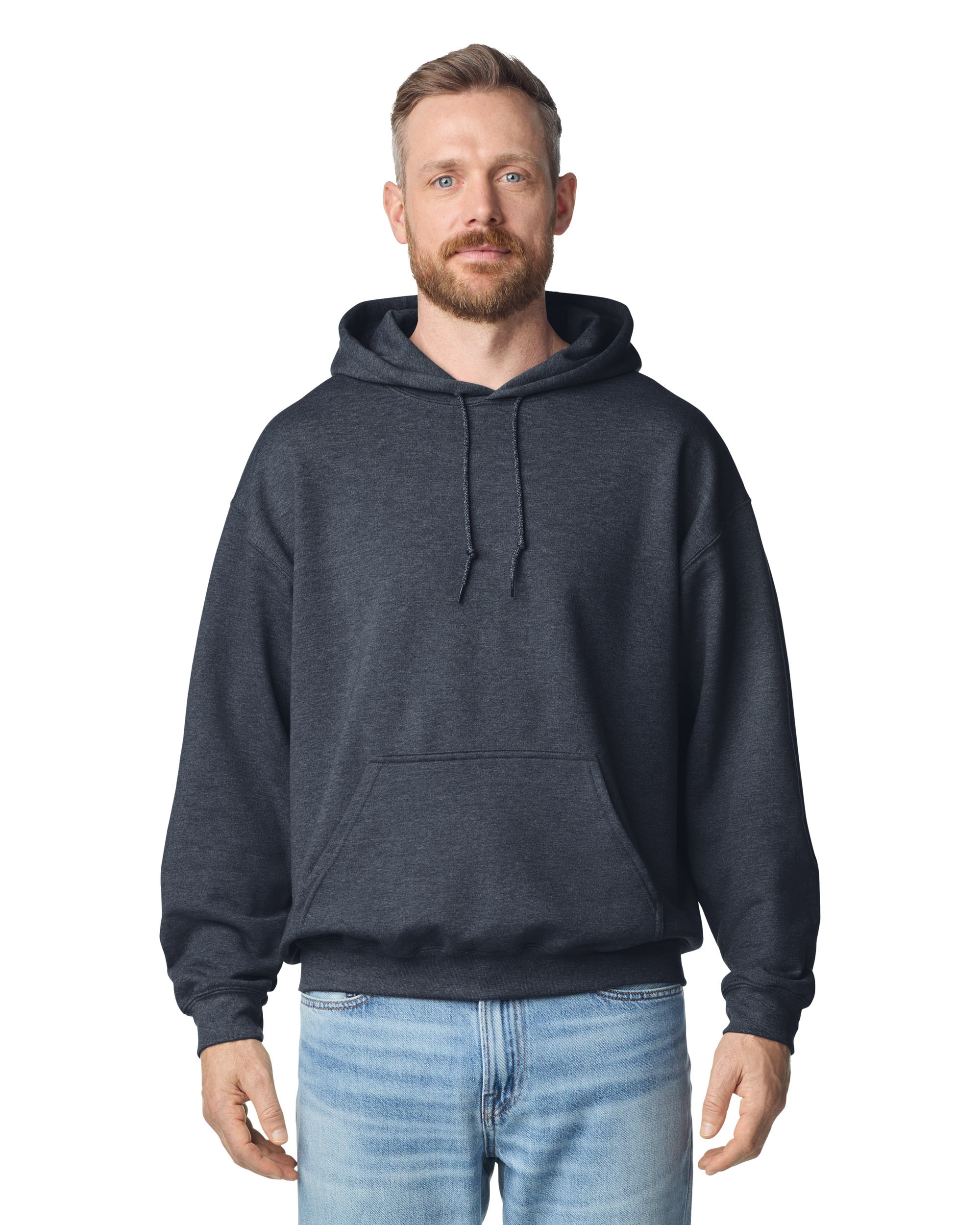 Brite Beginnings Adult Hoodie – Large, Dark Heather