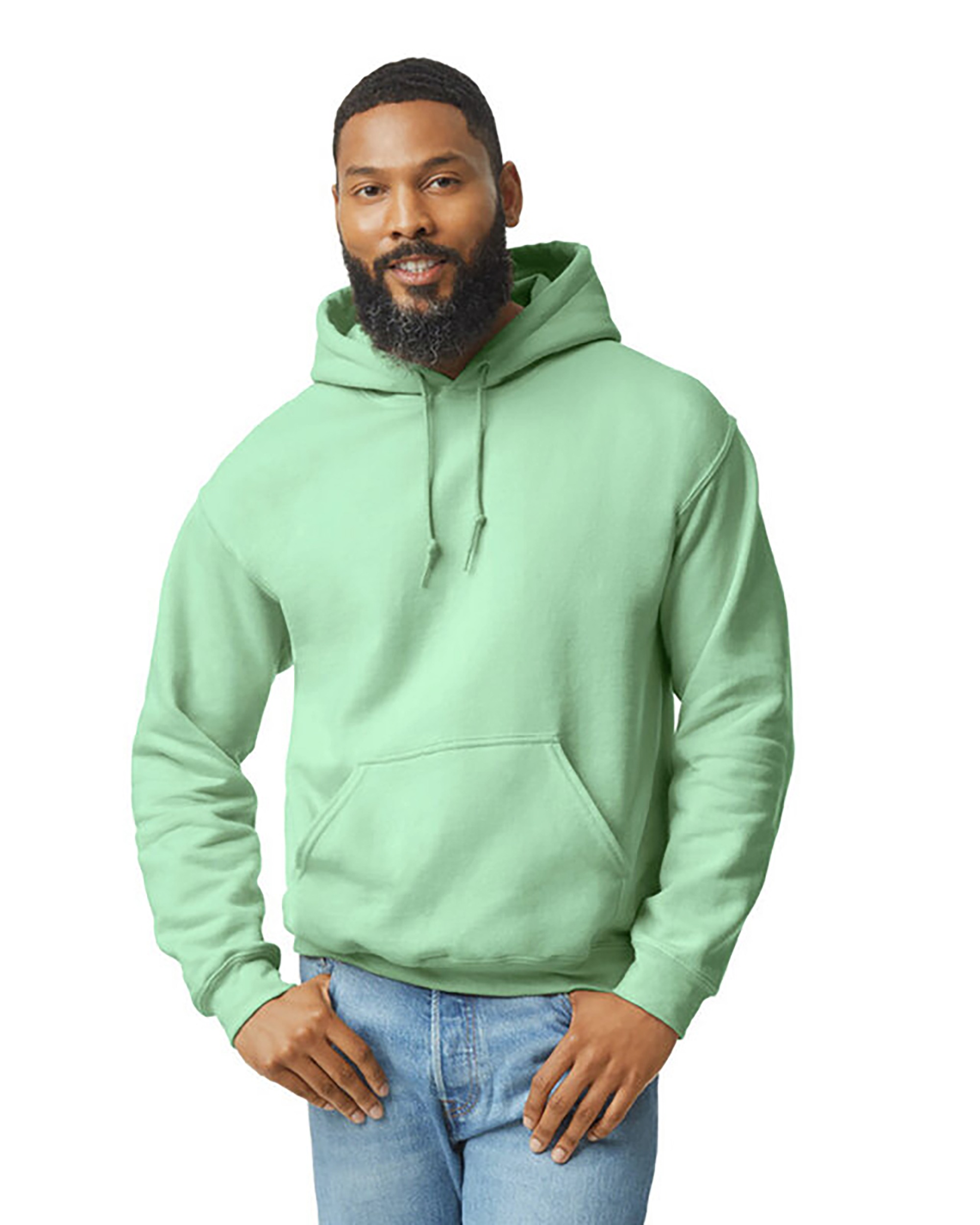 Brite Beginnings Adult Hoodie – X-Large, Mint Green