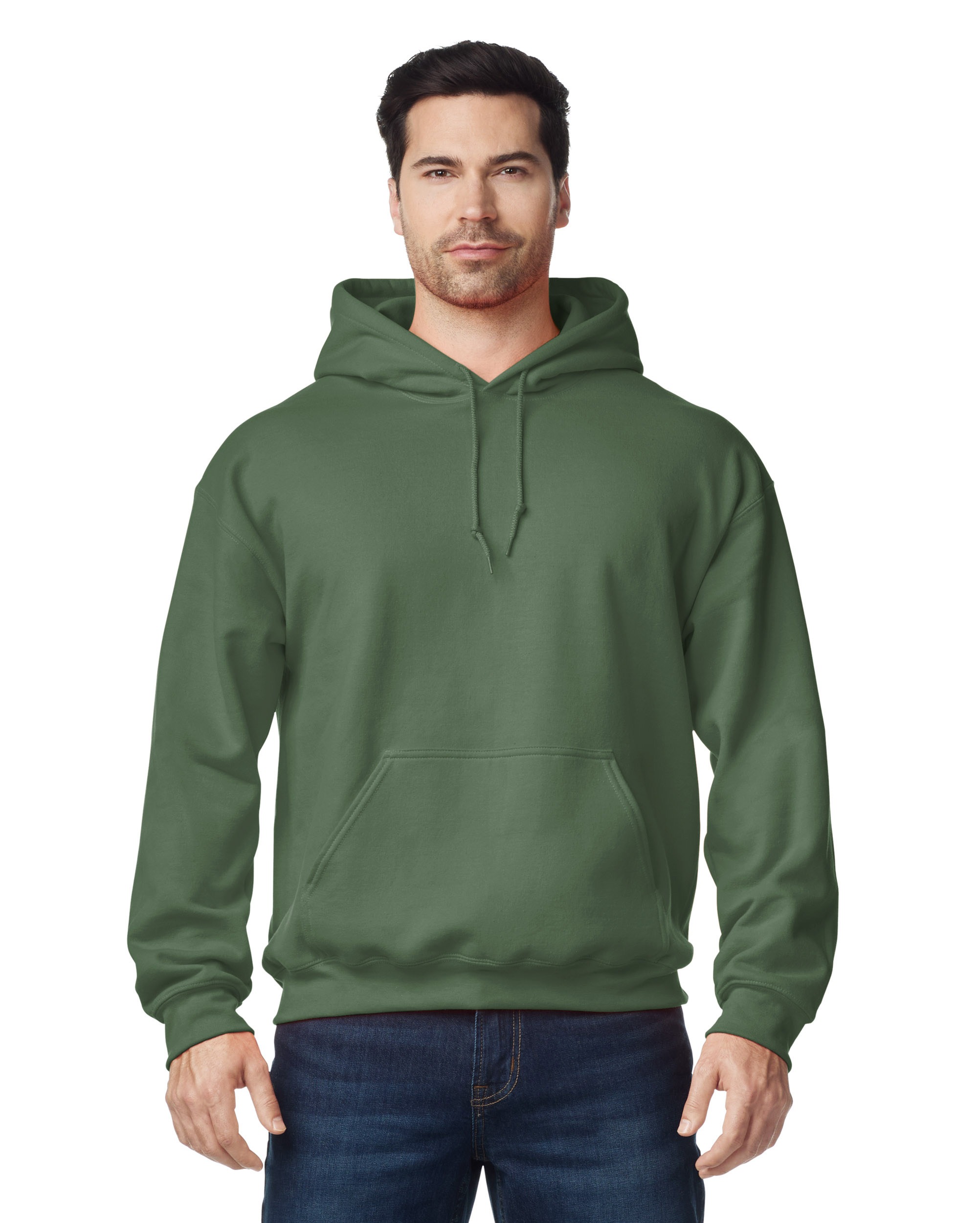 Brite Beginnings Adult Hoodie – X-Large, Military Green