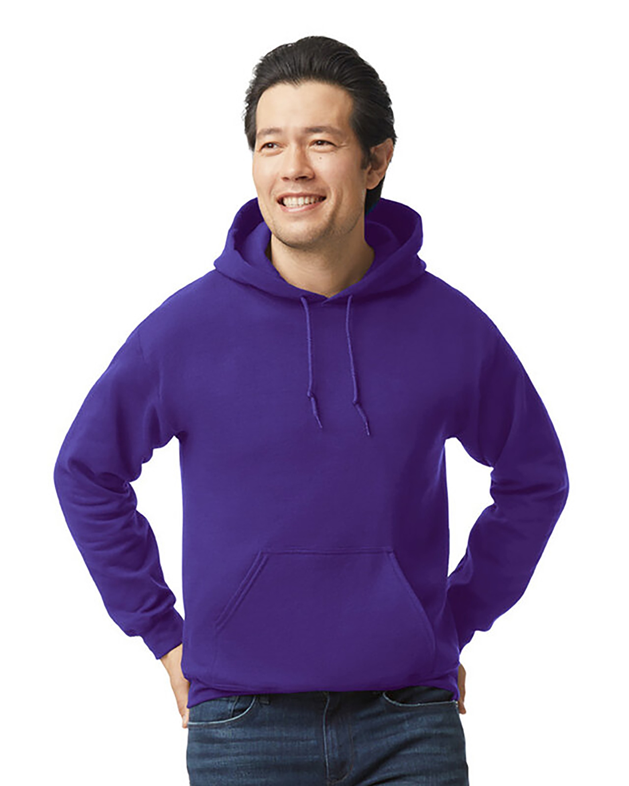 Brite Beginnings Adult Hoodie – Large, Purple