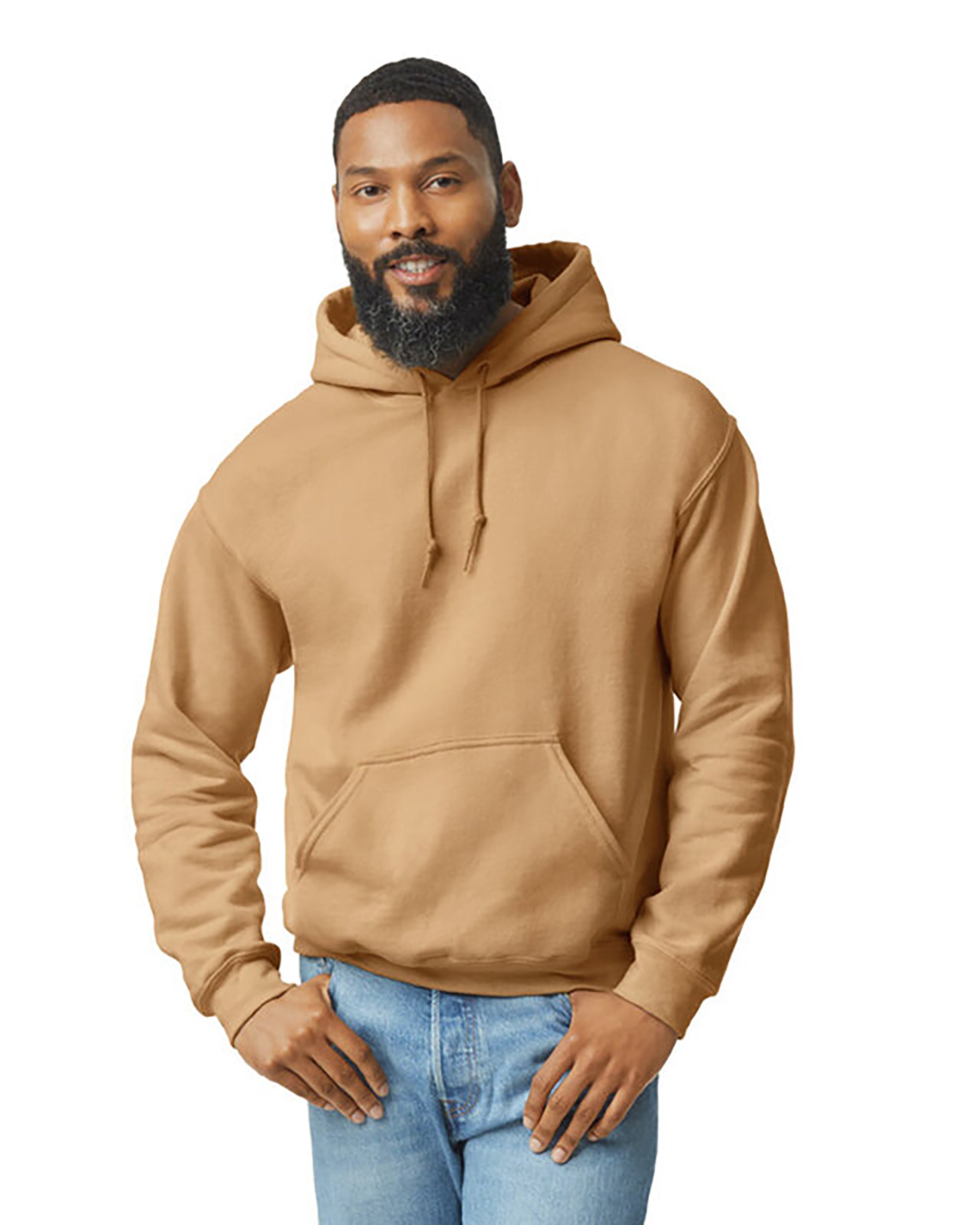 Brite Beginnings Adult Hoodie – Small, Old Gold