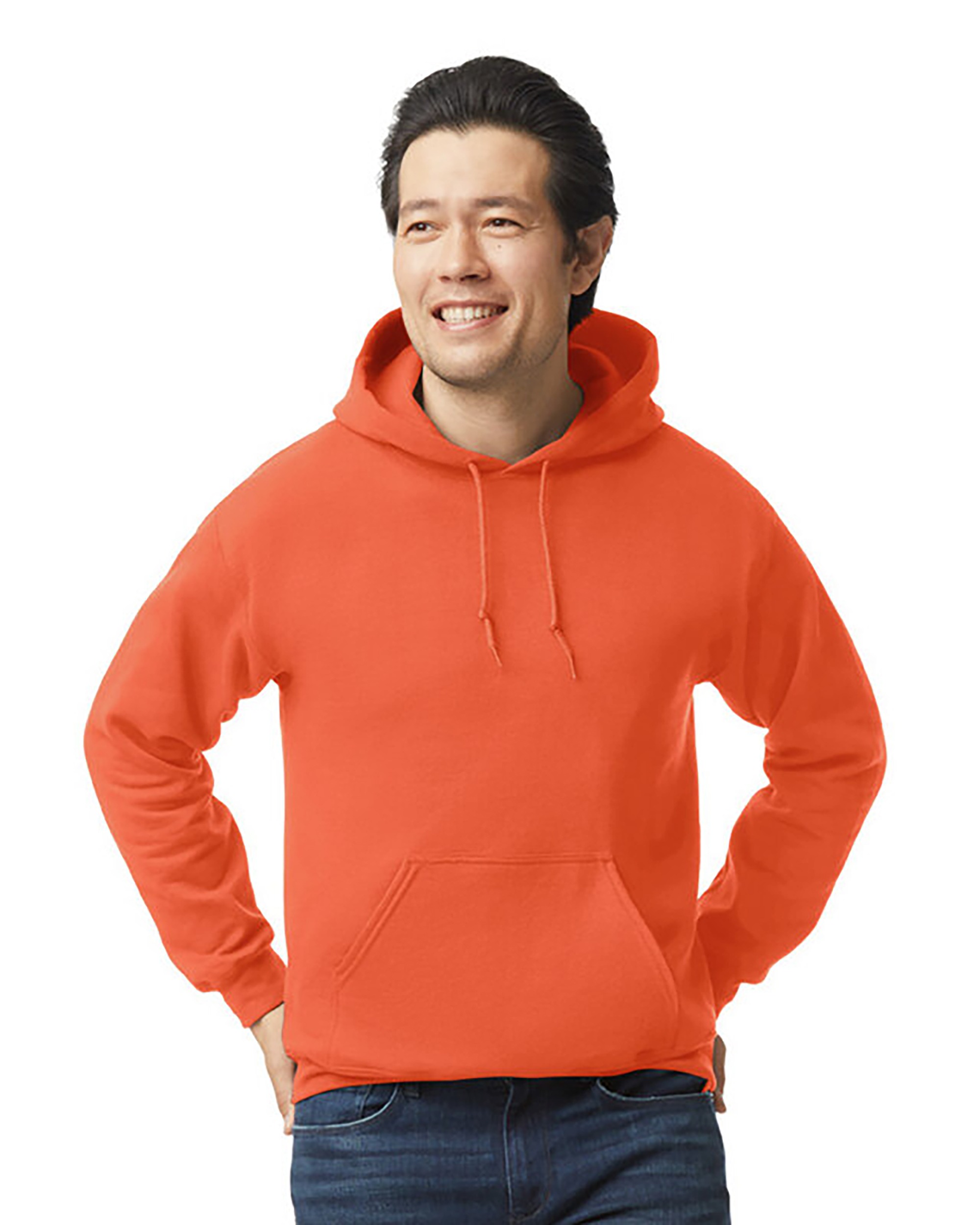 Brite Beginnings Adult Hoodie – Large, Orange