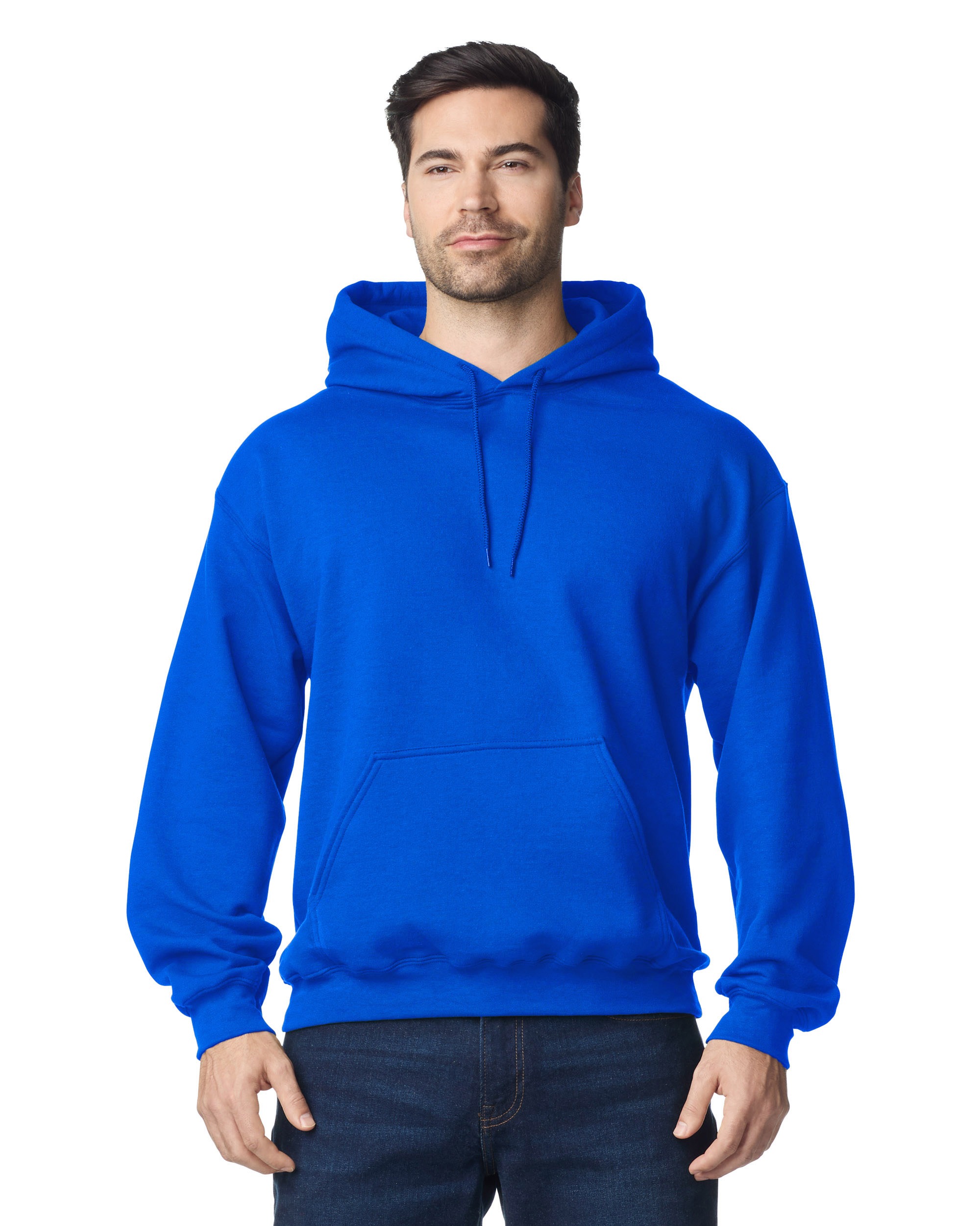 Brite Beginnings Adult Hoodie – Small, Neon Blue