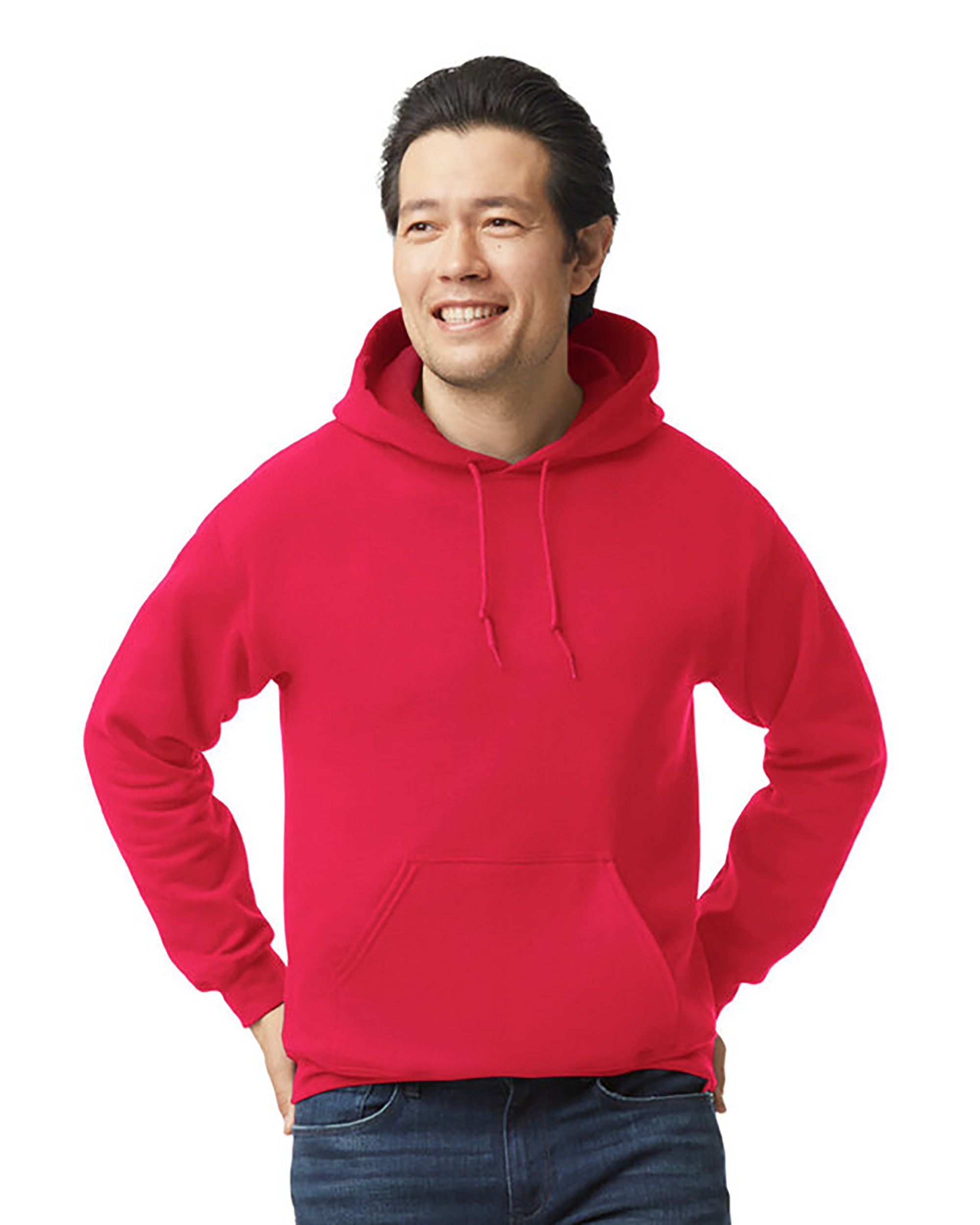 Brite Beginnings Adult Hoodie – Large, Cherry Red