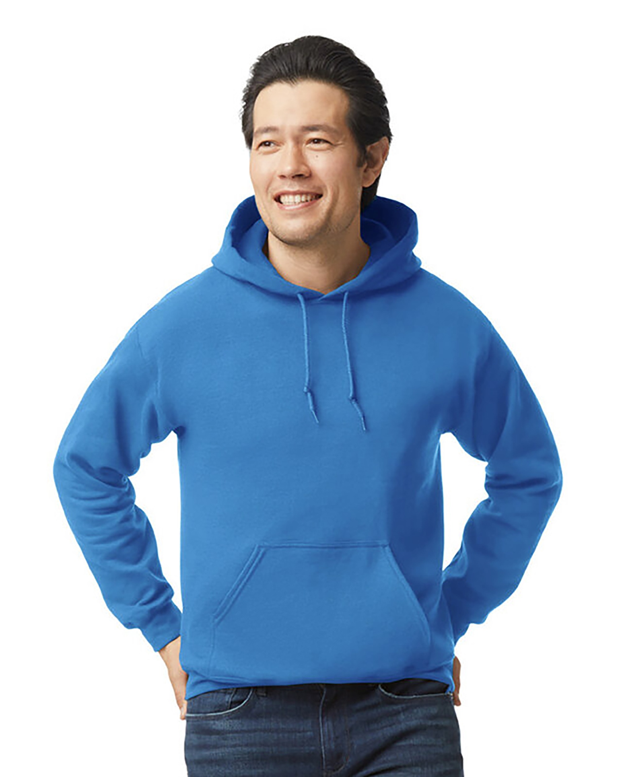 Brite Beginnings Adult Hoodie – Small, Royal