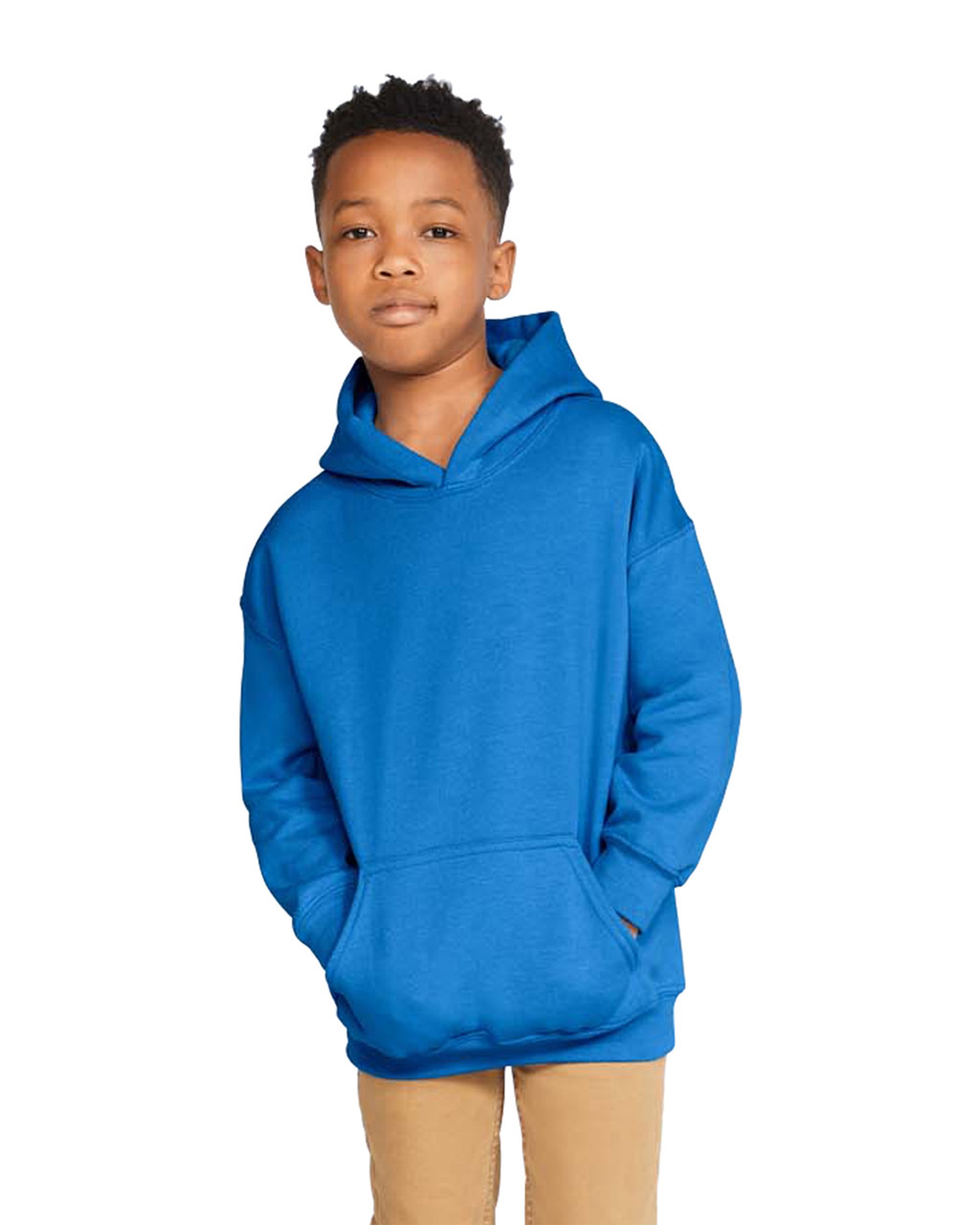 Brite Beginnings Youth Hoodies – M (10-12), Royal