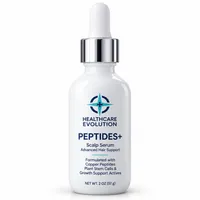 PEPTIDES+ Scalp Serum Advanced Hair Support (2oz) Glass Bottle with Squeeze Dropper – Image 1