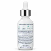 PEPTIDES+ Scalp Serum Advanced Hair Support (2oz) Glass Bottle with Squeeze Dropper – Image 2