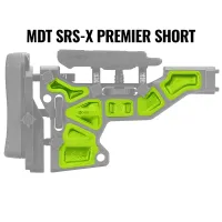 MDT: Buttstock Rubber Dampers – SRS-X Premier Short, Green