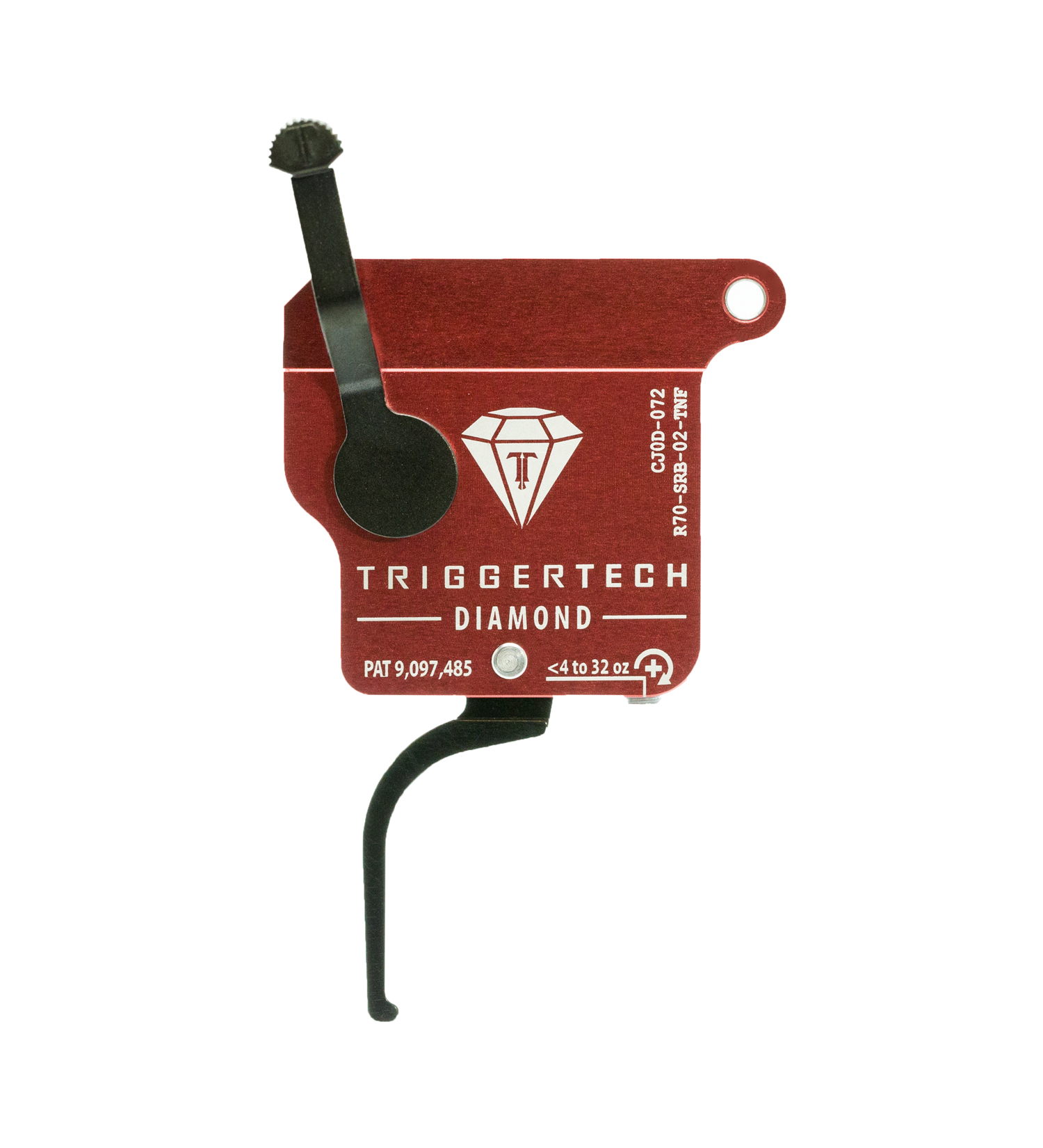 Remington 700 Diamond Trigger (Single Stage) – Right, Black PVD Flat