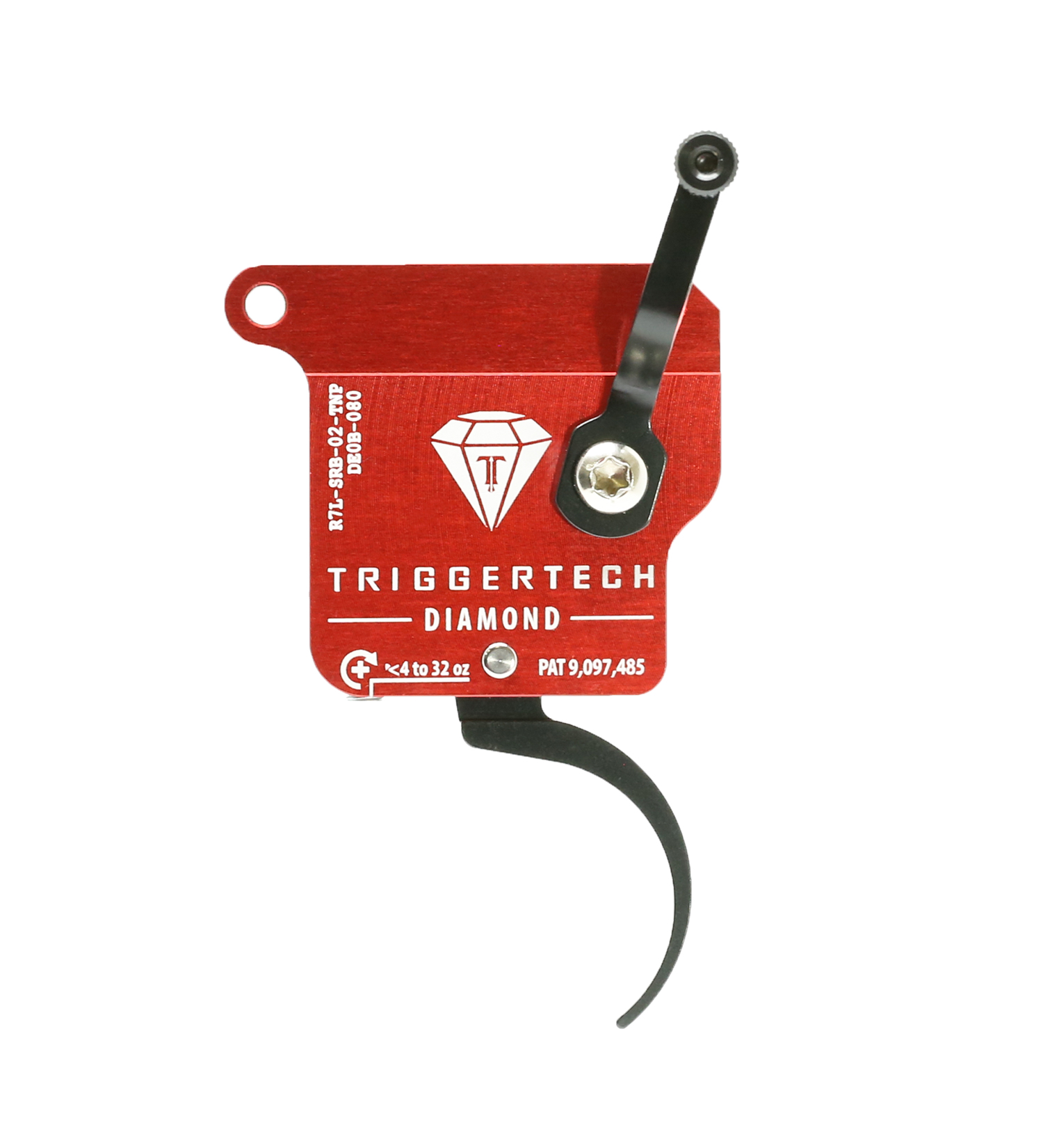 Remington 700 Diamond Trigger (Single Stage) – Left, Black PVD Pro Curved