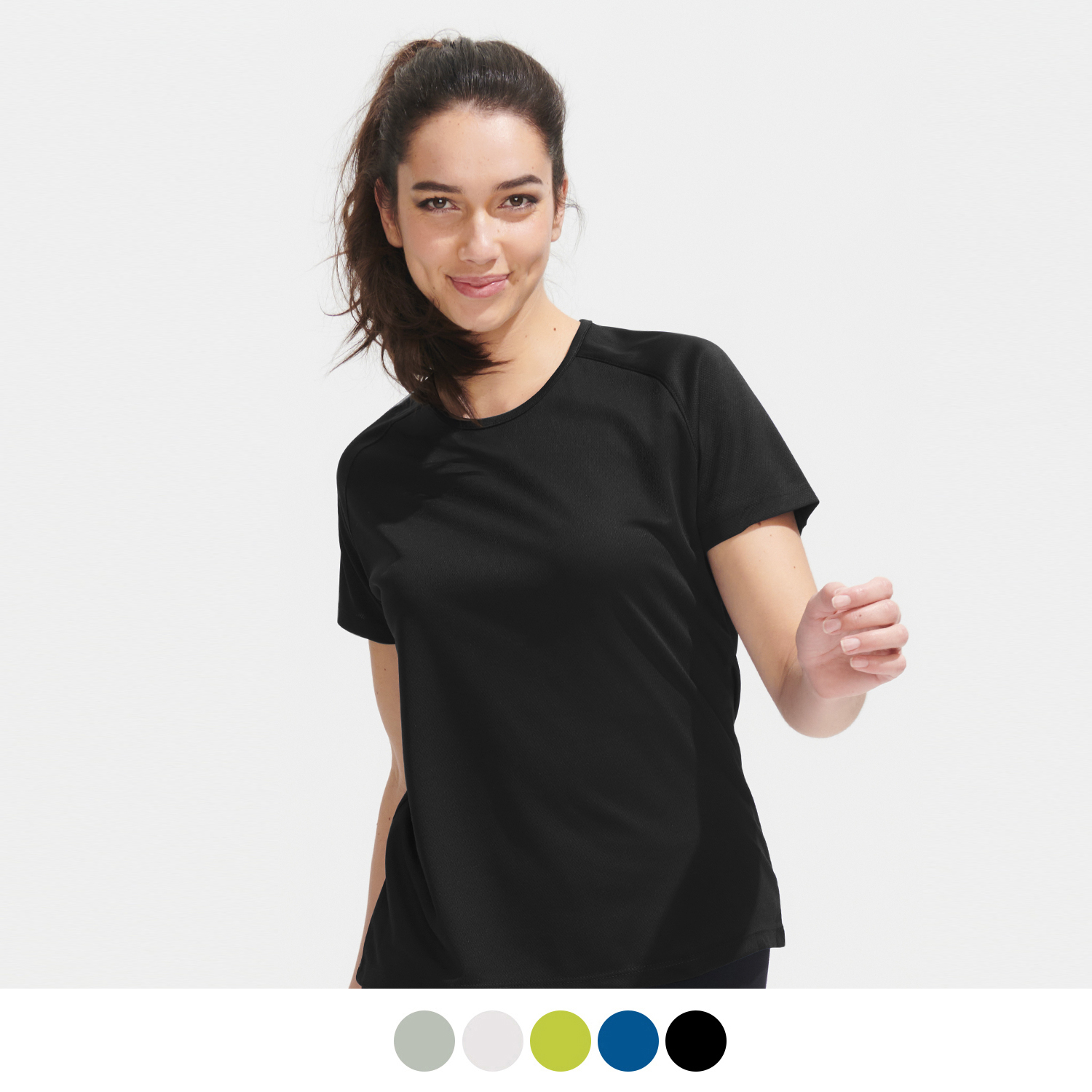 SOLS Sporty Womens T-Shirt – Image 1