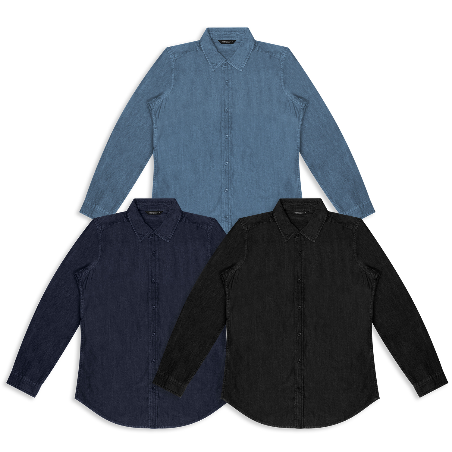 TRENDSWEAR Chester Men's Denim Shirt – Image 11