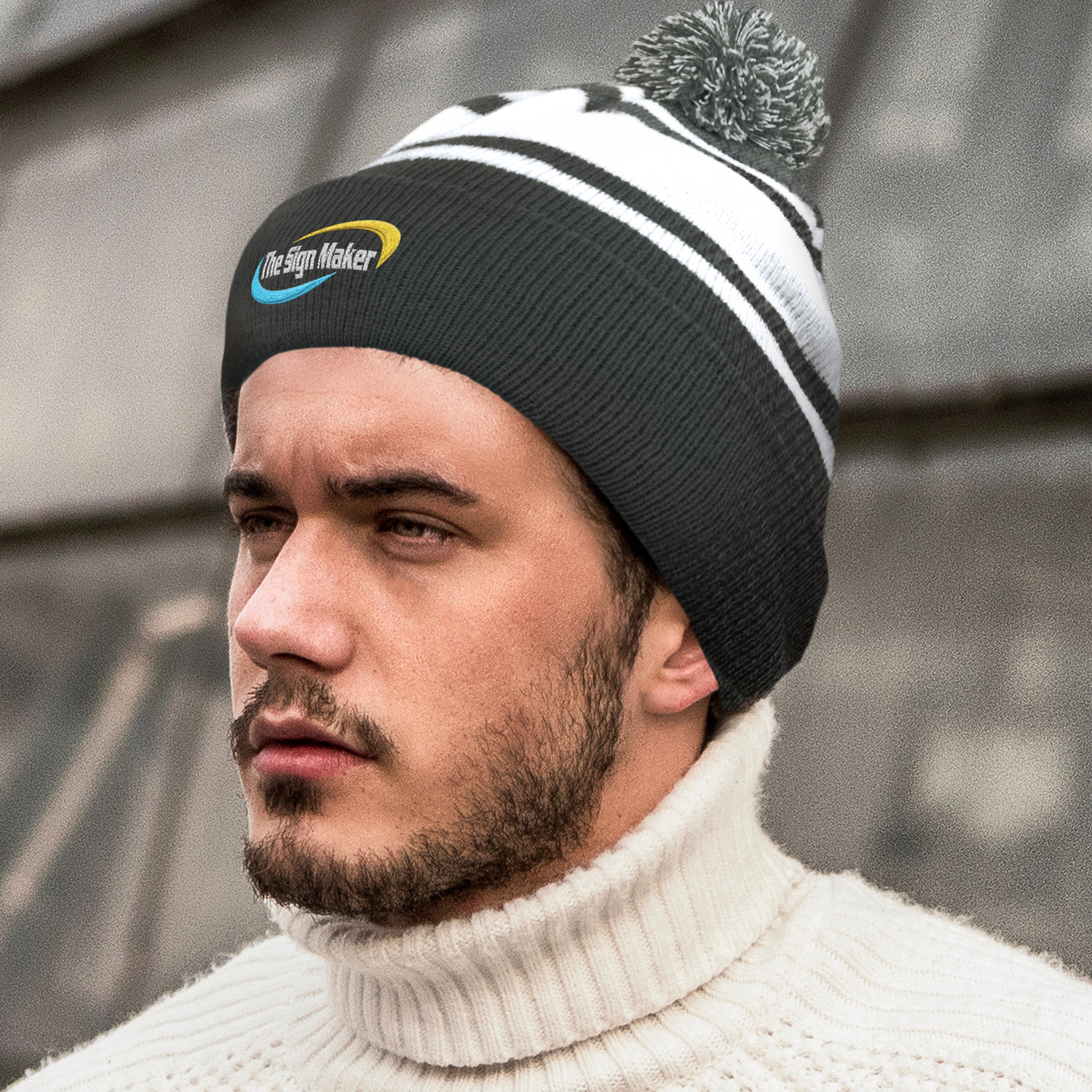 Commodore Beanie with Pom Pom – Image 6