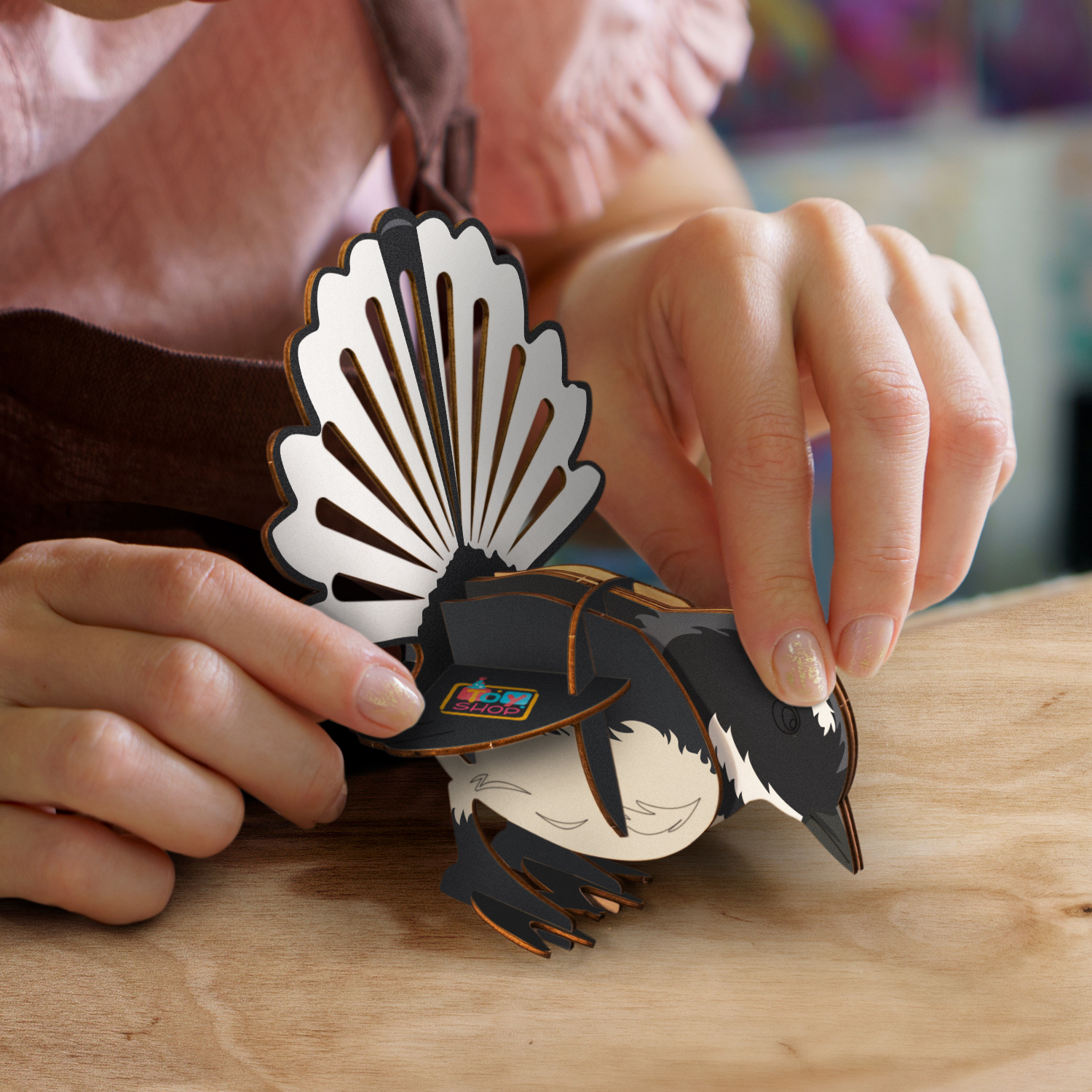 BRANDCRAFT Fantail Wooden Model – Image 7