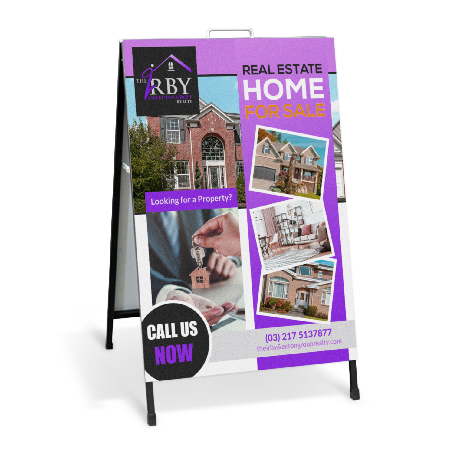 900x1200 Metal A-Frame – Image 1