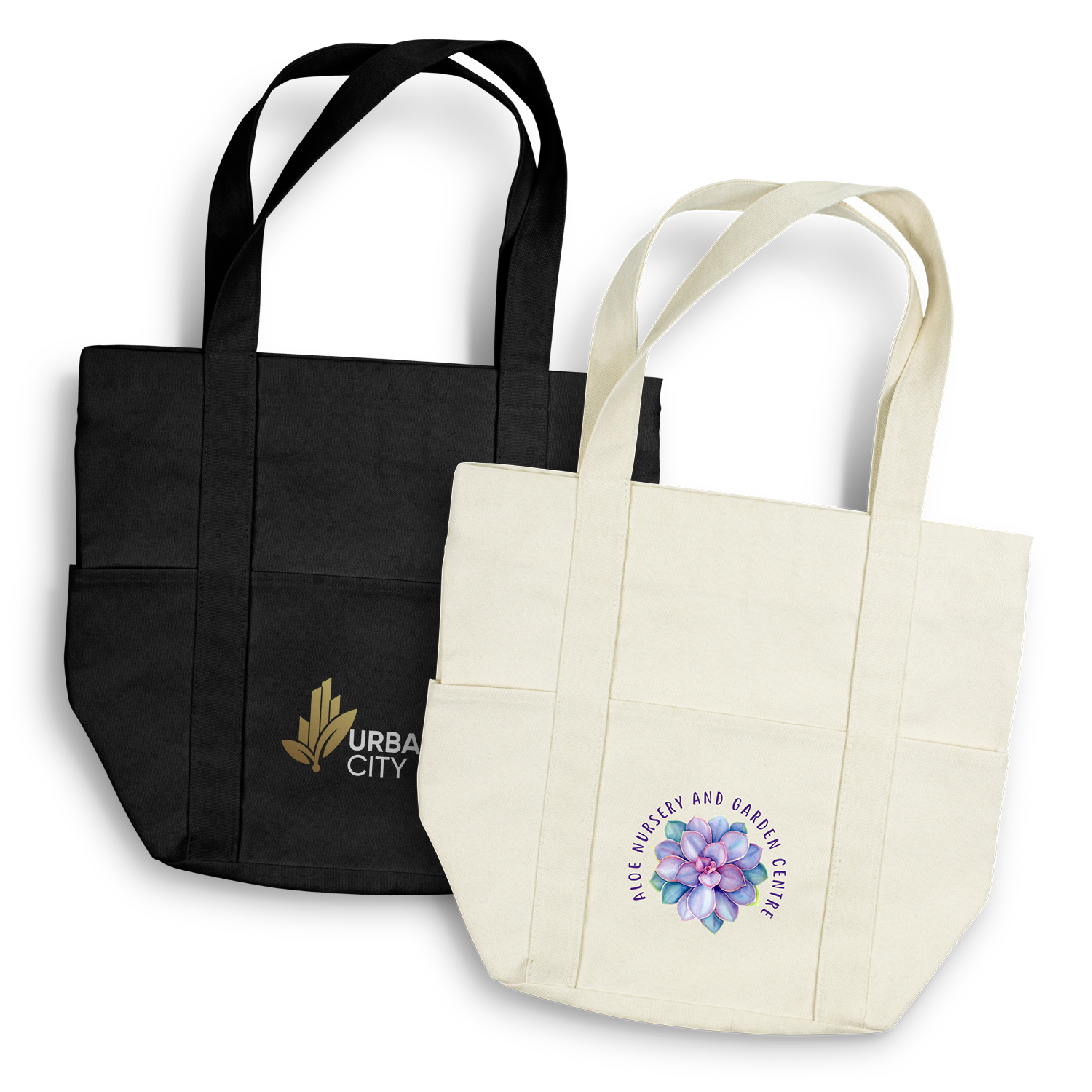 Amsterdam Canvas Tote Bag – Image 1