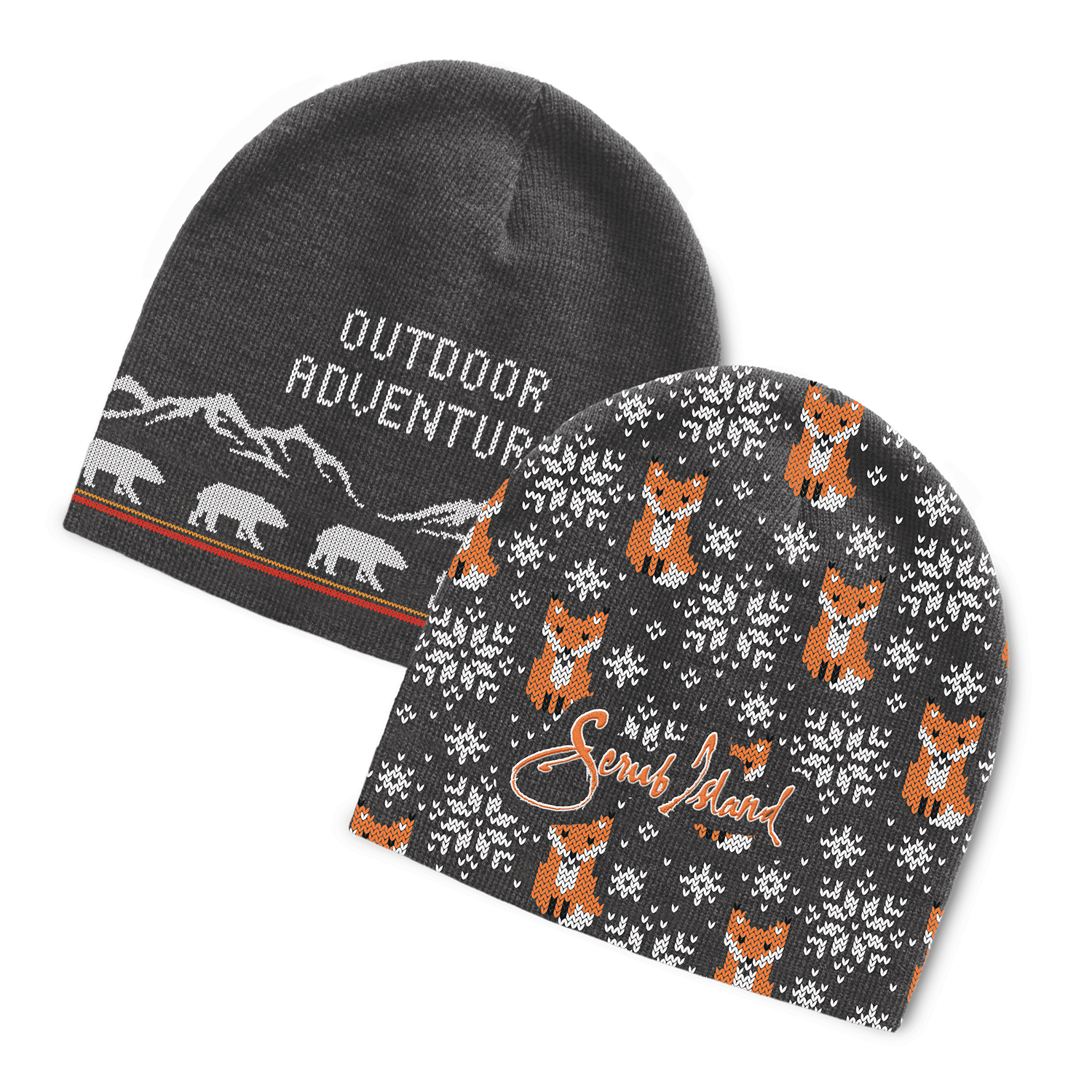 Juneau Custom Knitted Beanie – Image 1