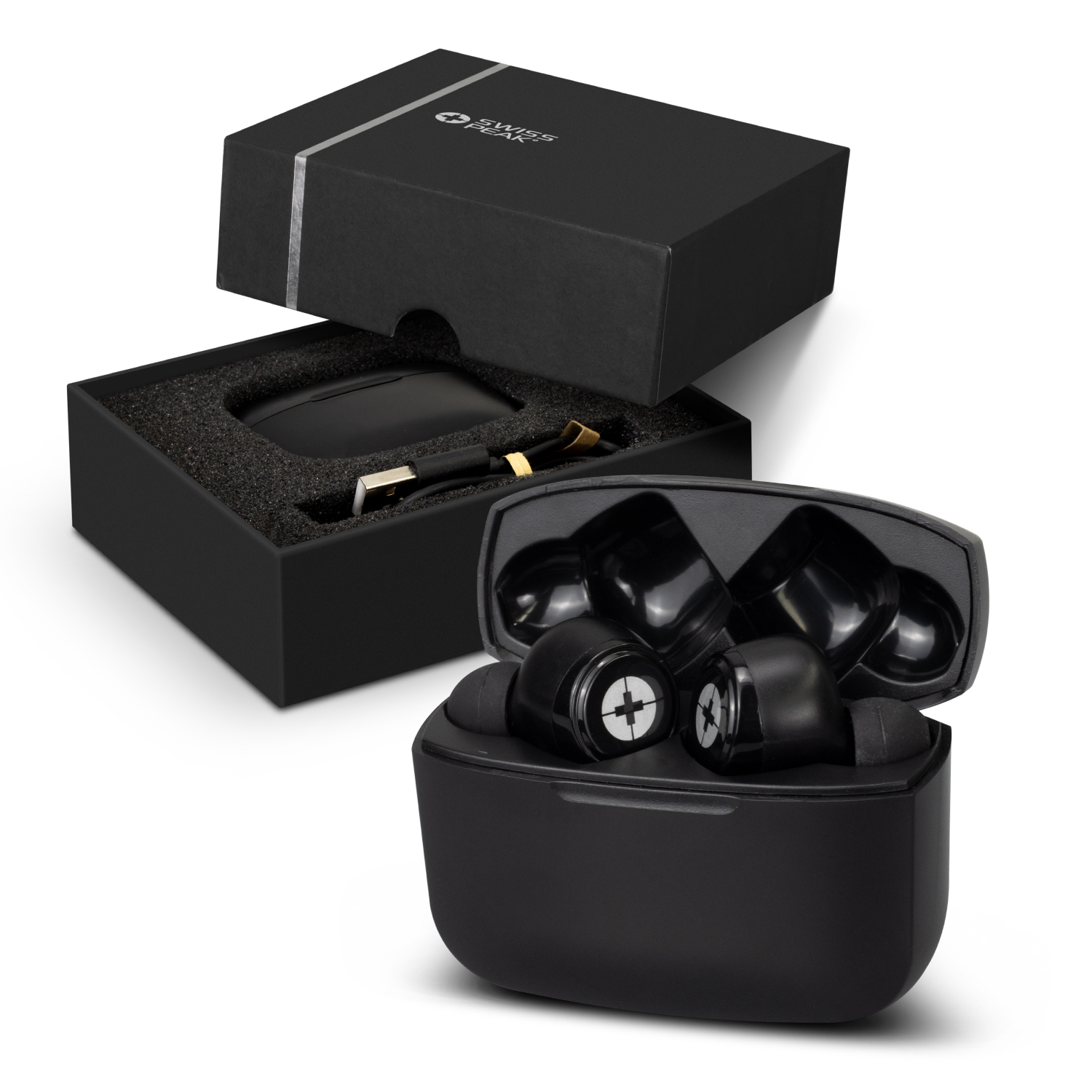 Swiss Peak ANC TWS Earbuds – Image 1