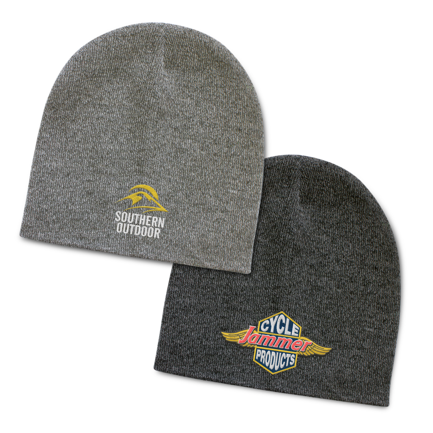 Commando Heather Knit Beanie – Image 1