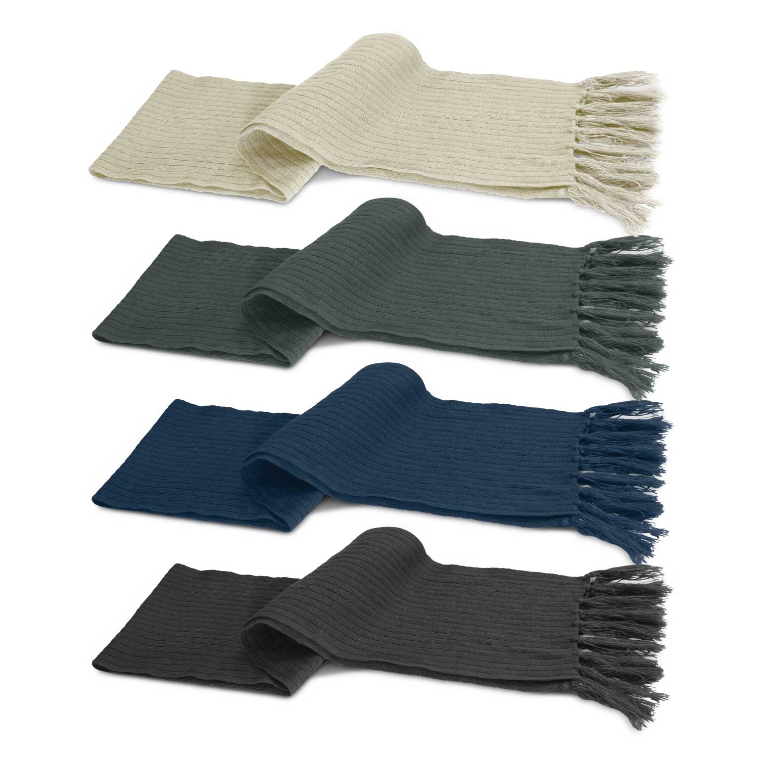 Nebraska Cable Knit Scarf – Image 1