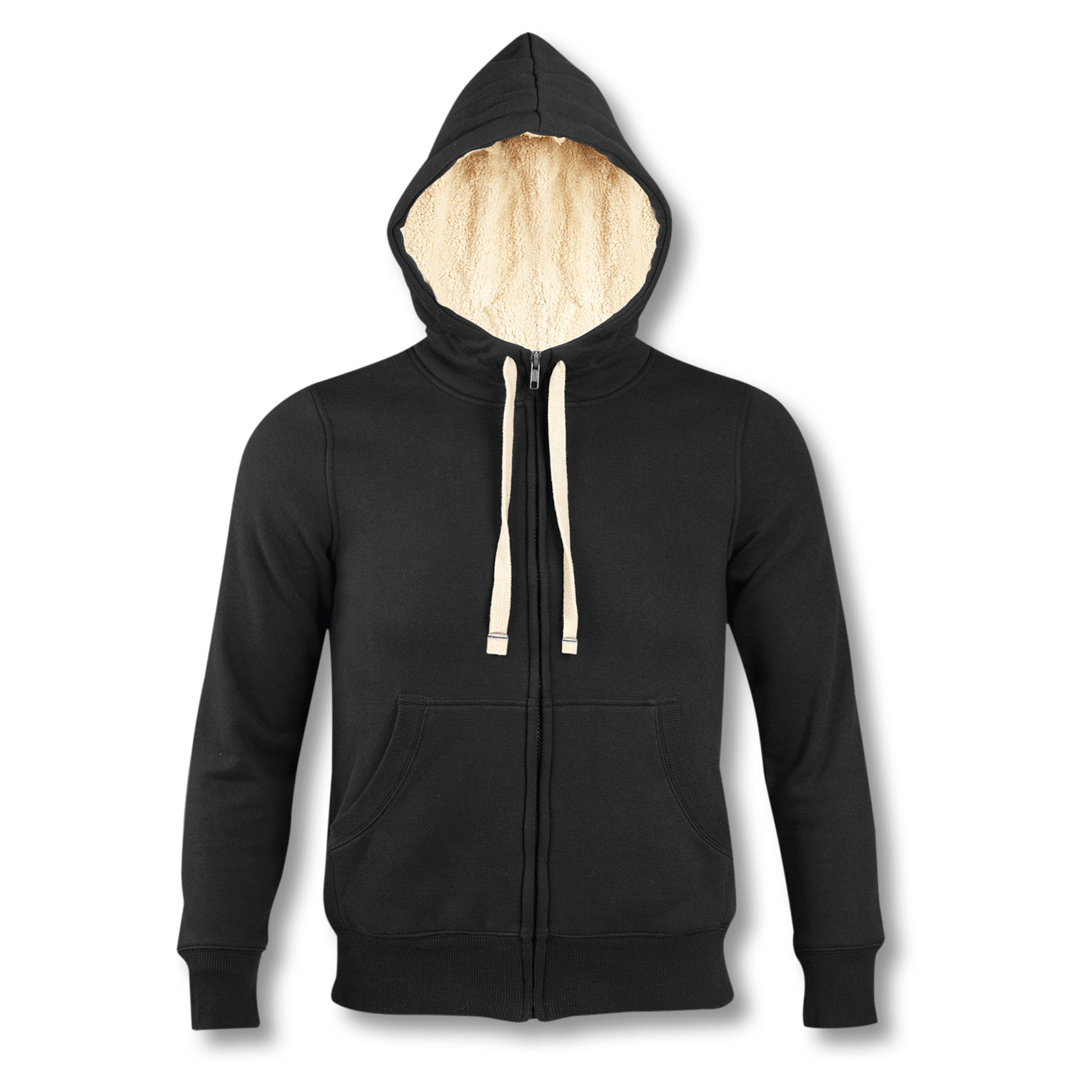 SOLS Sherpa Unisex Zipped Sweatshirt – Image 4