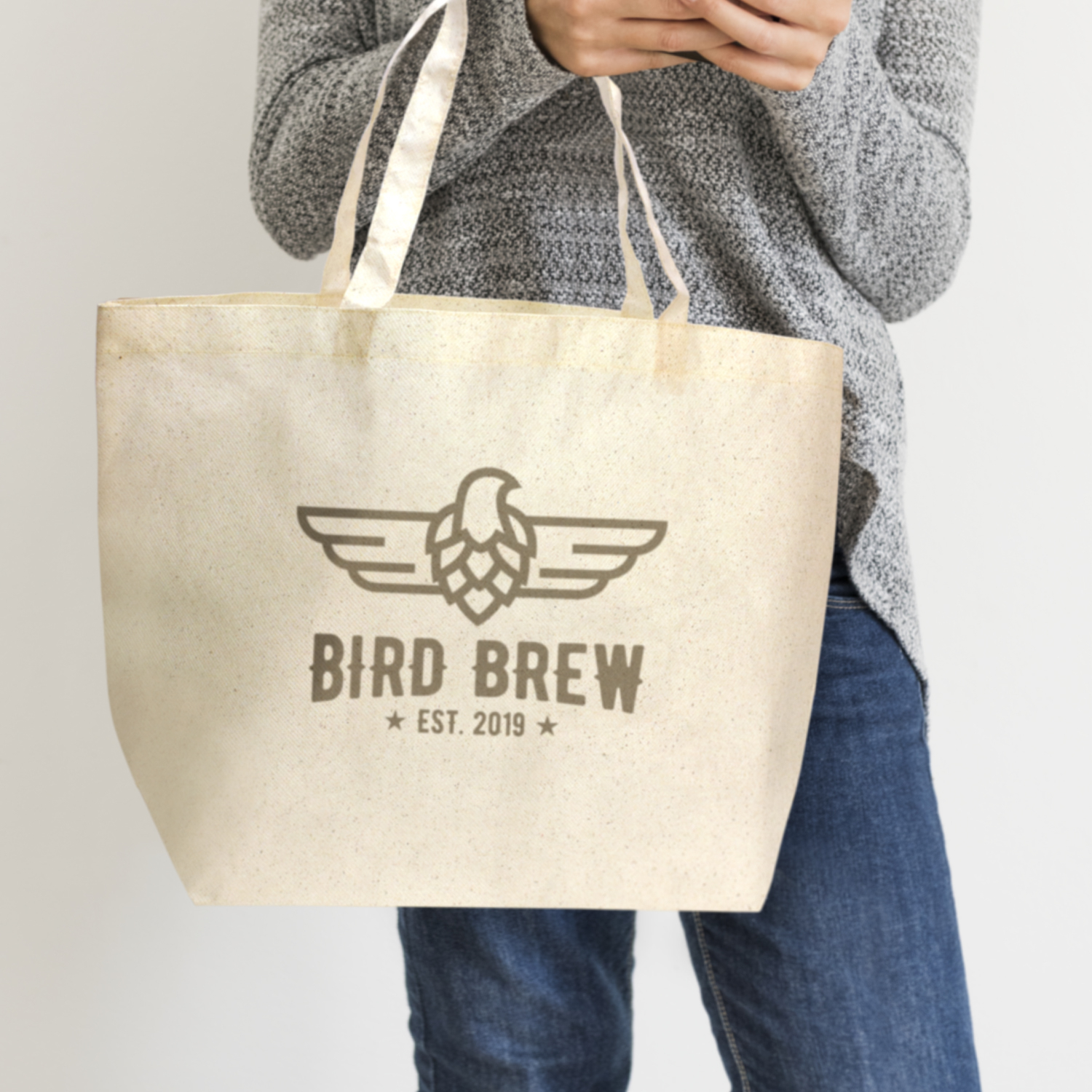 City Shopper Natural Look Tote Bag – Image 3