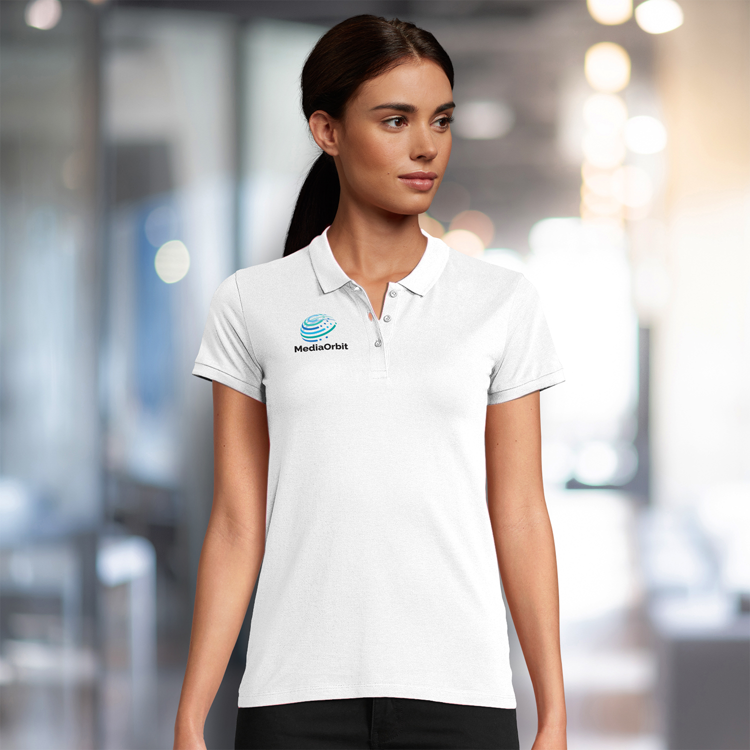 SOLS Planet Womens Polo – Image 4