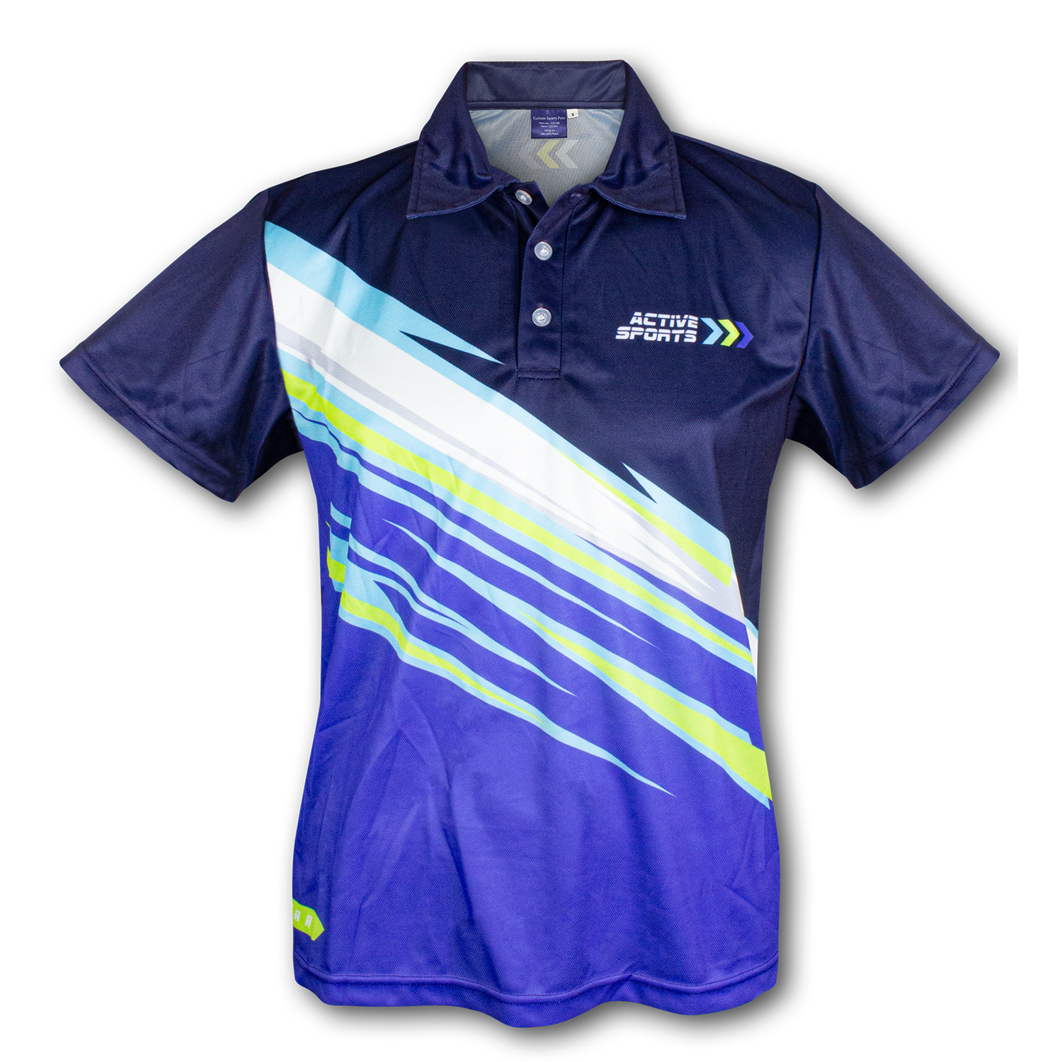 Custom Mens Sports Polo – Image 2