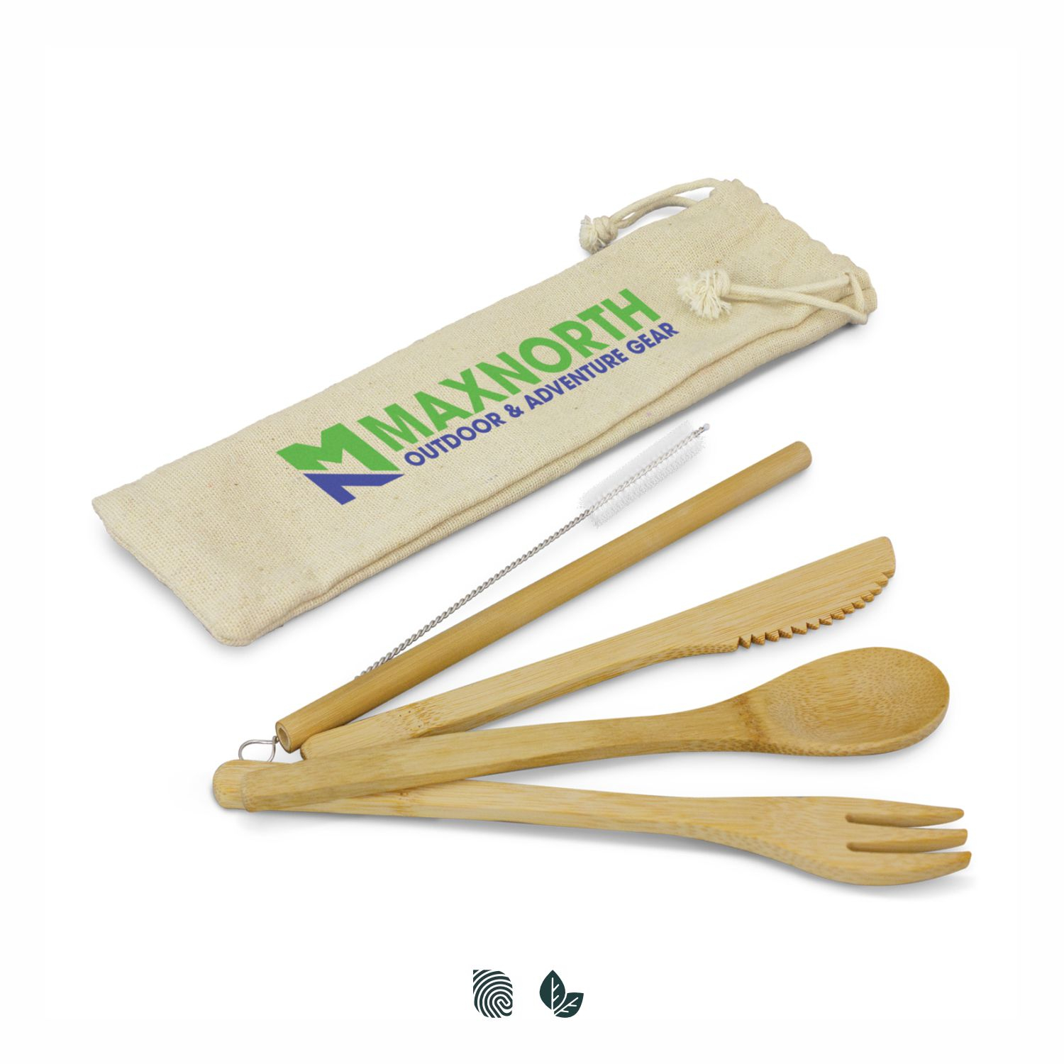 Bamboo Cutlery Set – Image 1