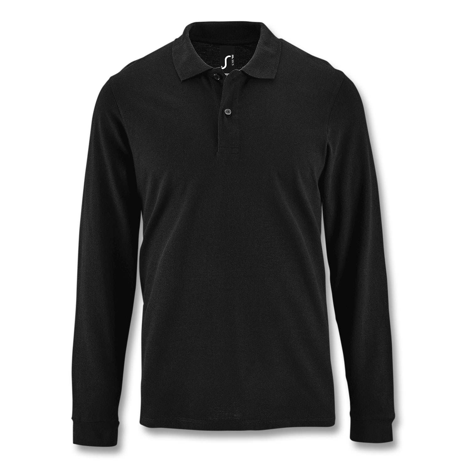 SOLS Perfect Men's Long Sleeve Polo – Image 4