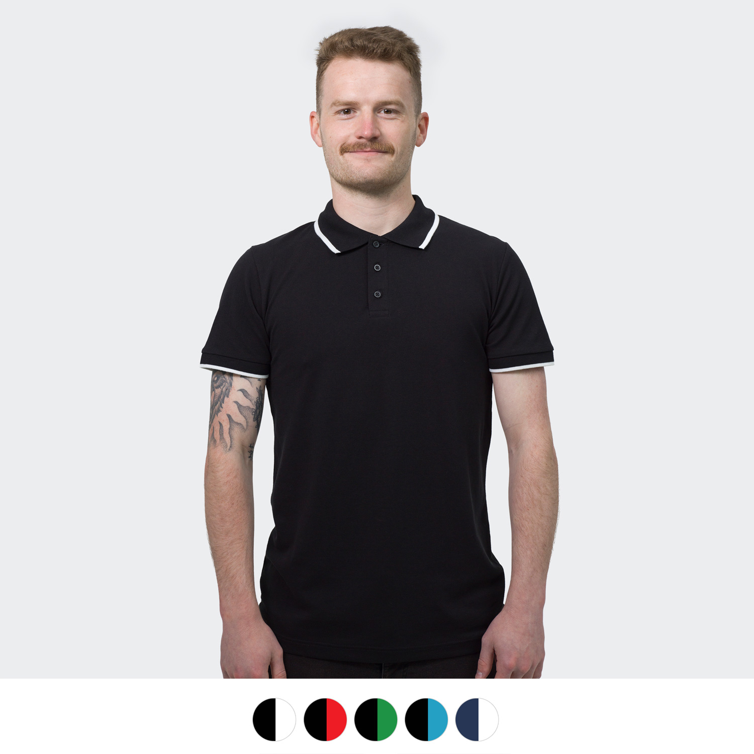 TRENDSWEAR Williams Mens Polo – Image 1
