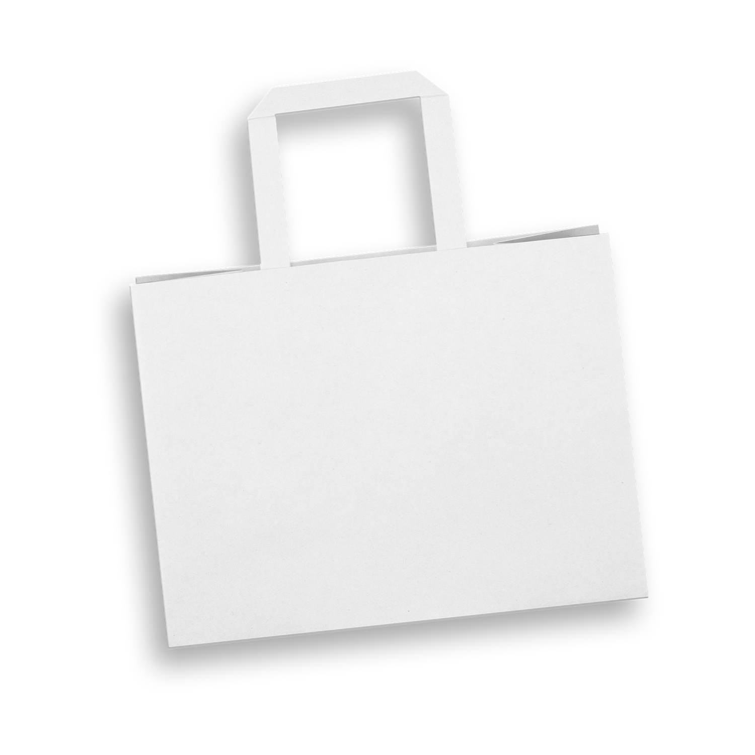 Medium Flat Handle Paper Bag Landscape – Image 4