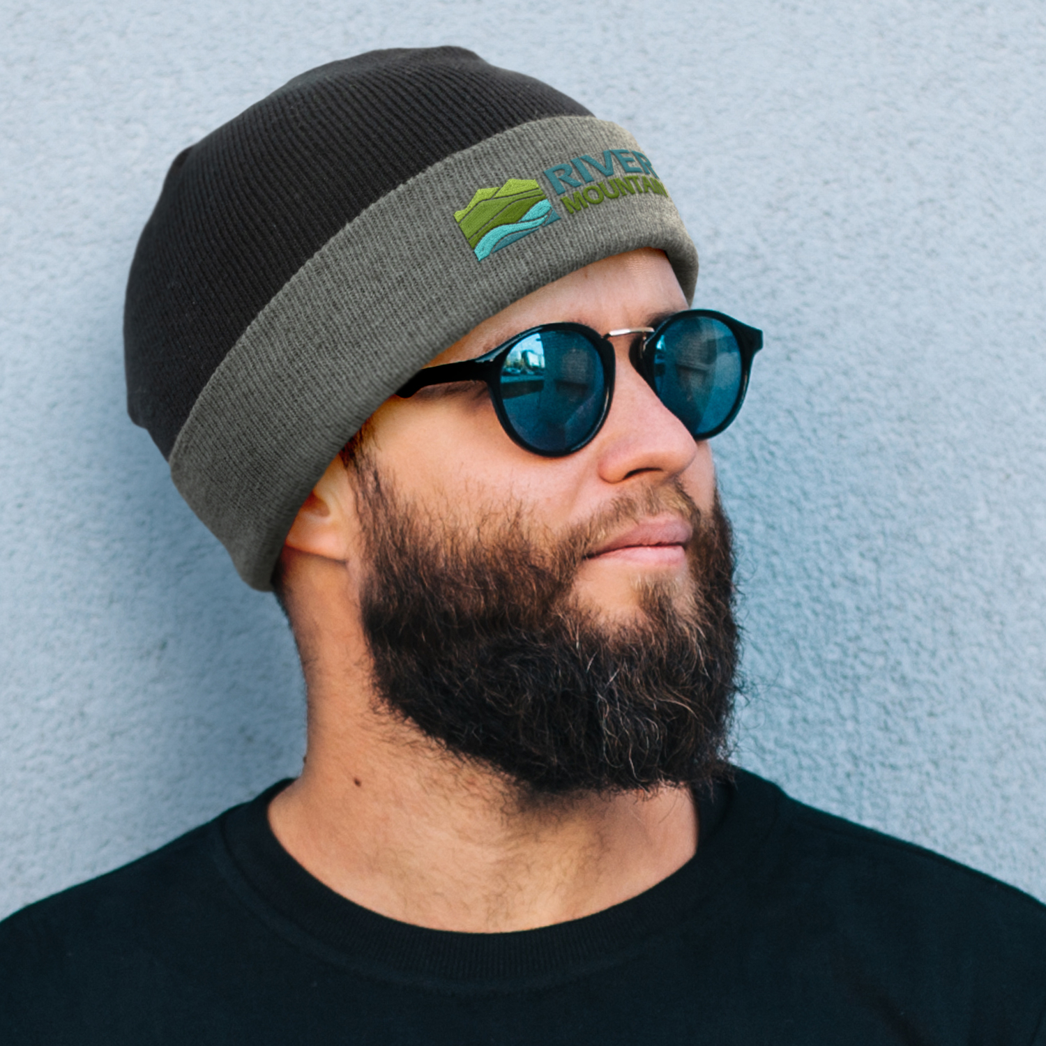 Everest Two Toned Beanie – Image 4