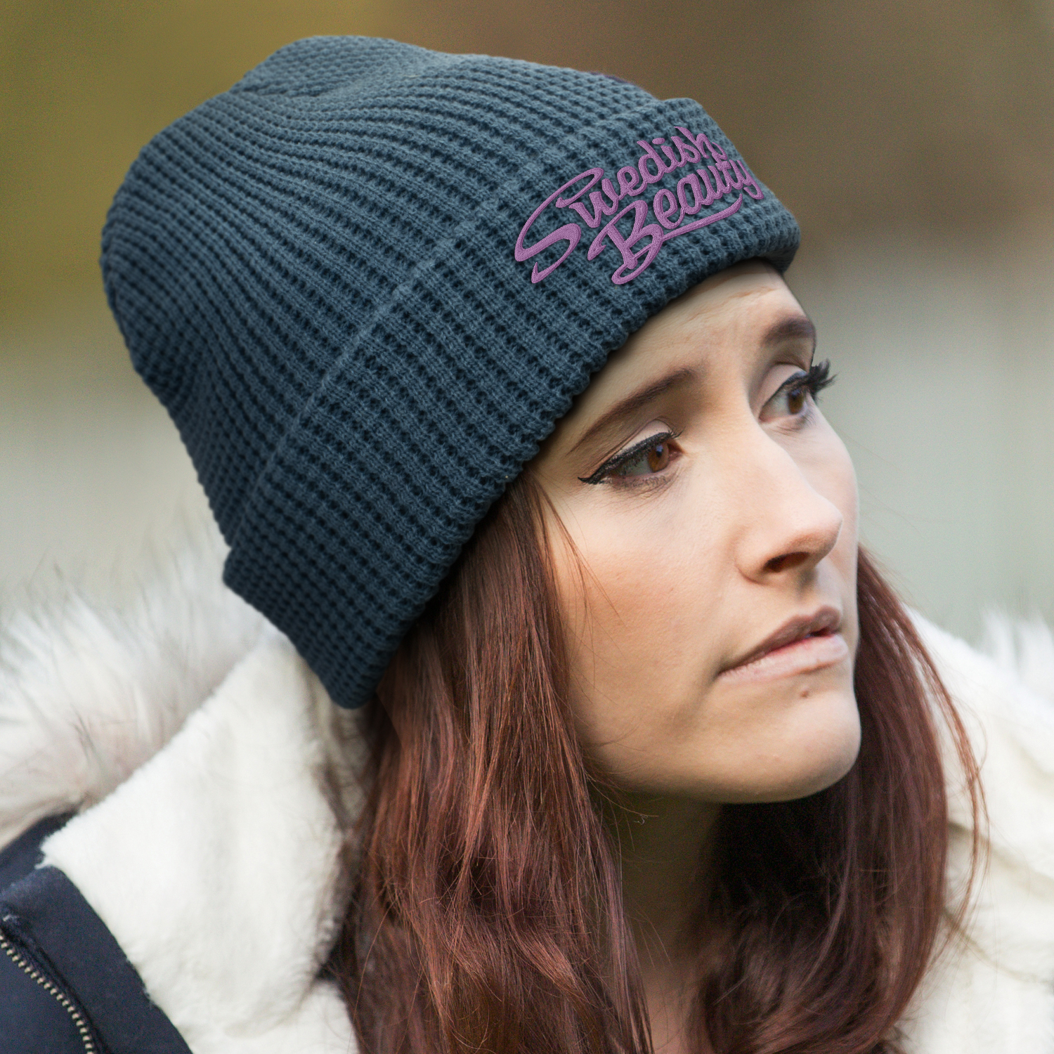 Galway Waffle Beanie – Image 10