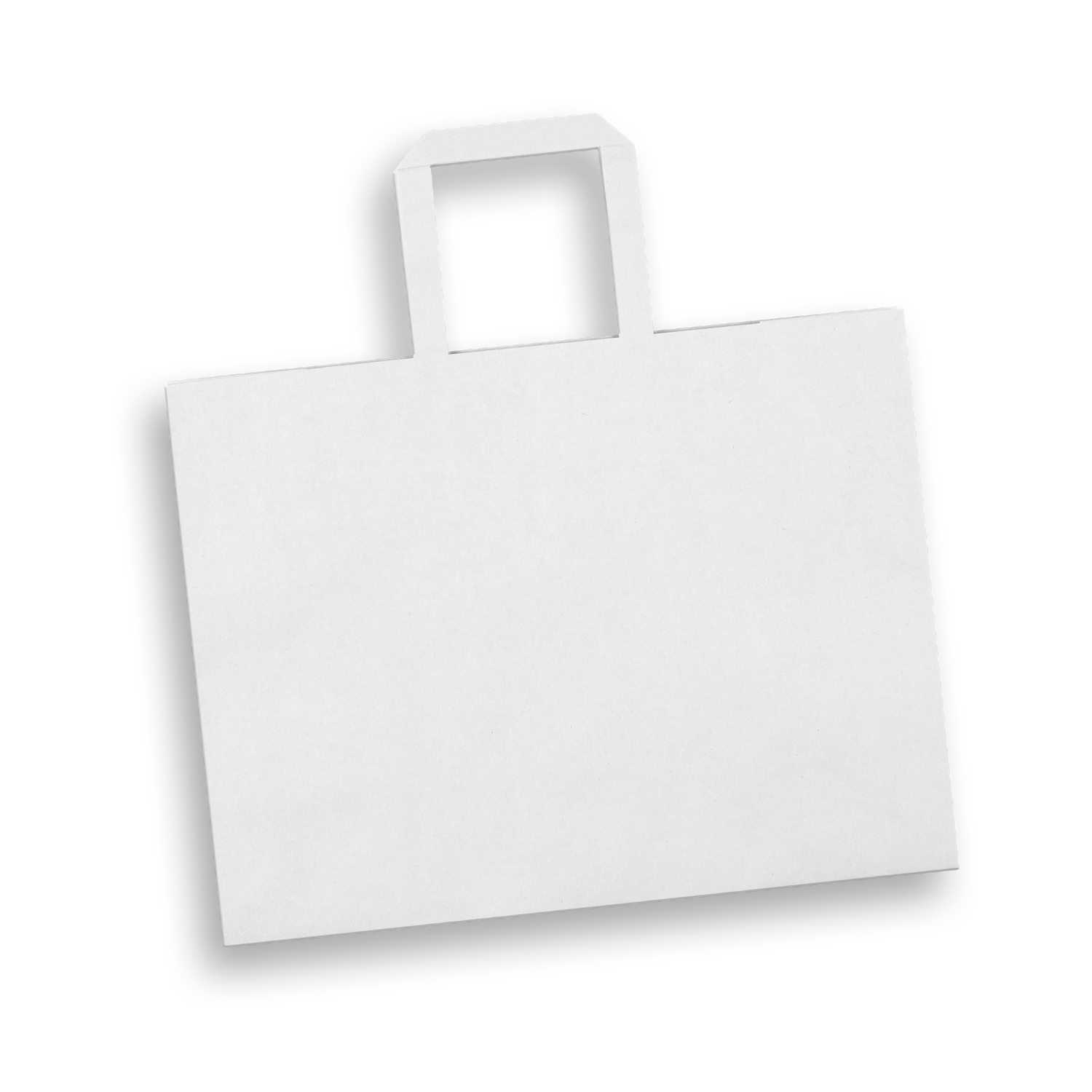Large Flat Handle Paper Bag Landscape – Image 3